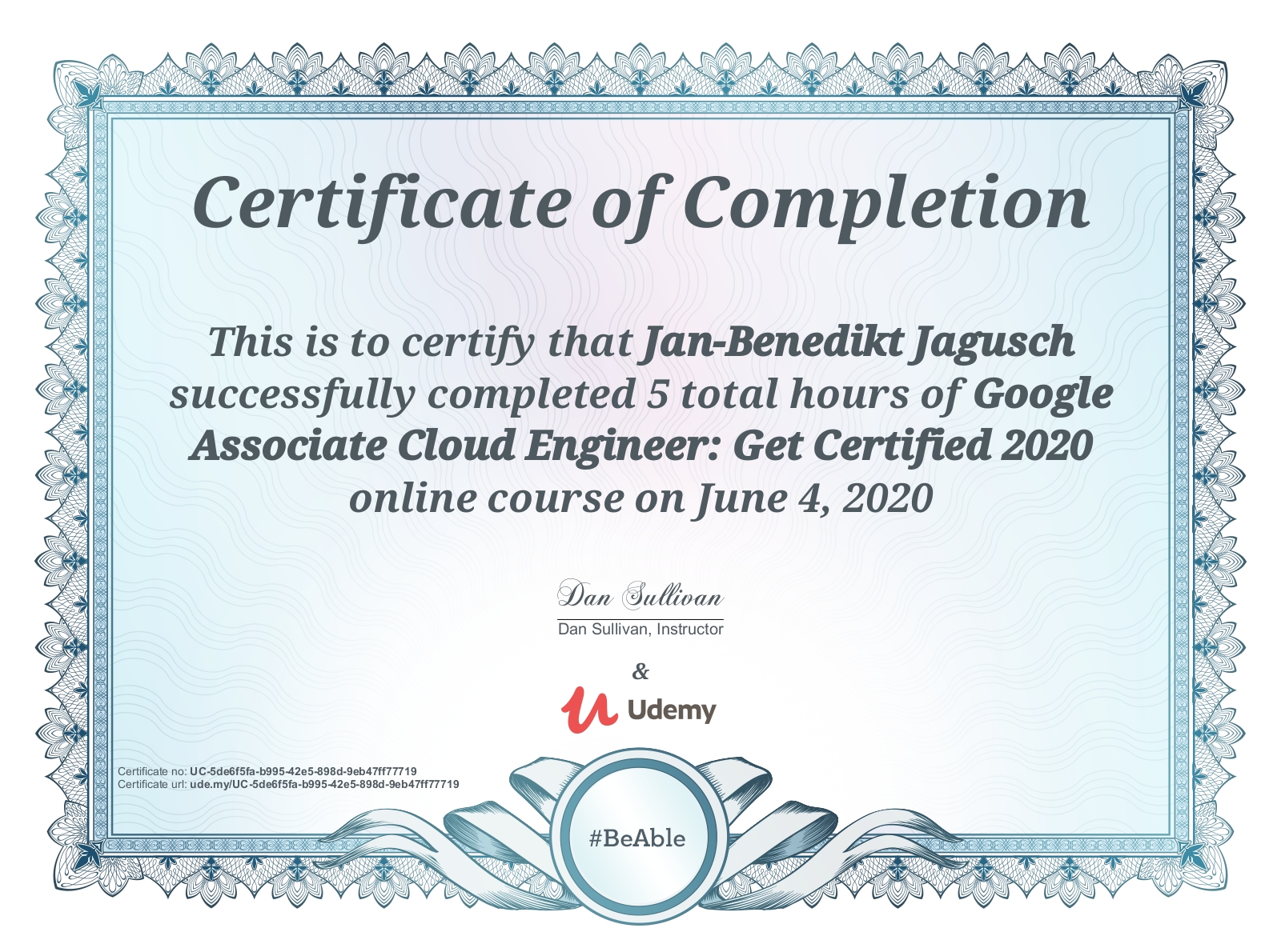 certification