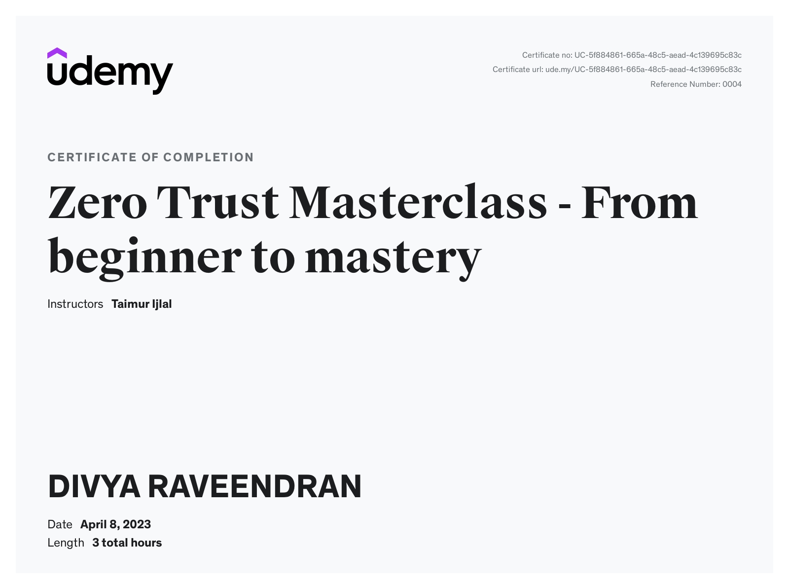 Zero Trust Masterclass - From beginner to mastery