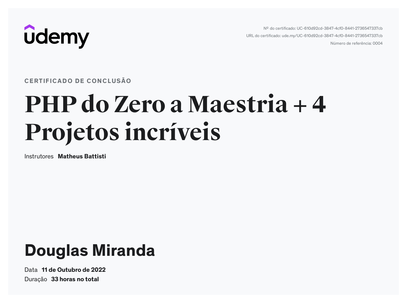 Douglas Miranda - Full Stack Software developer na One Ticket | PHP ...
