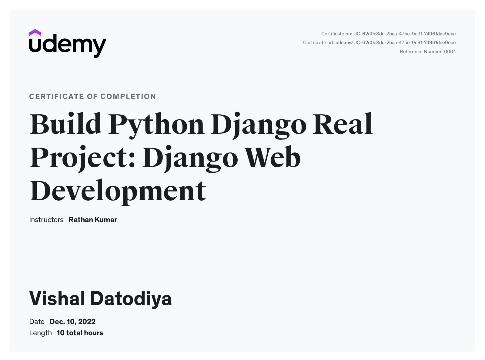 vishal datodiya - Python Backend Developer | Python, DRF, Django, Flask ...