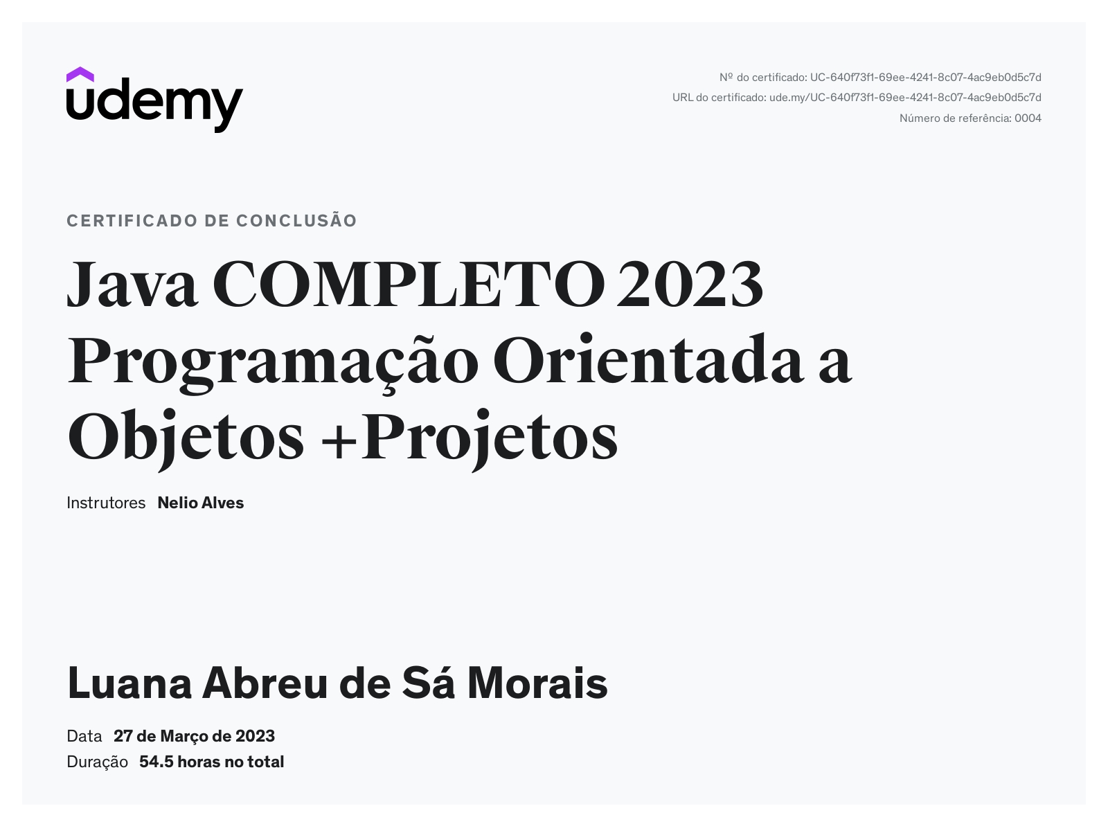 Luana Morais - Desenvolvedora Back-End | Java | Spring Boot ...