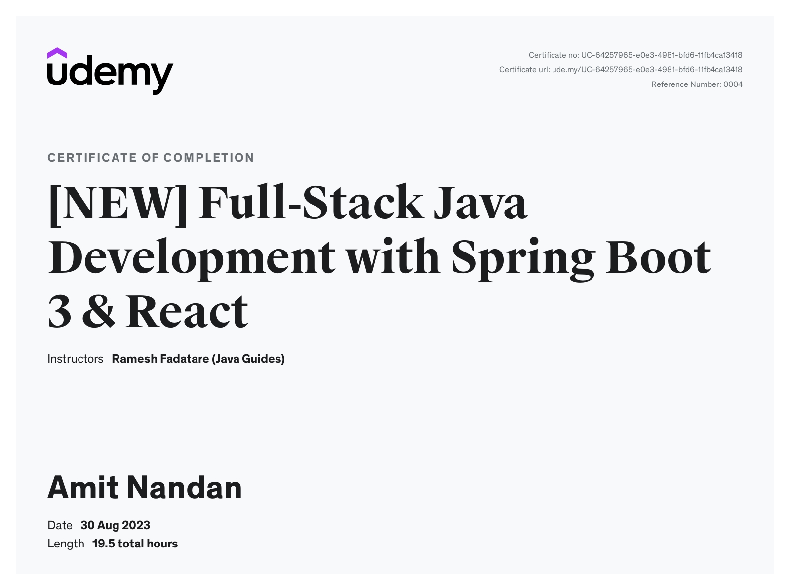 Amit Nandan - Senior Software Engineer | Java , React, Spring Boot, AWS ...