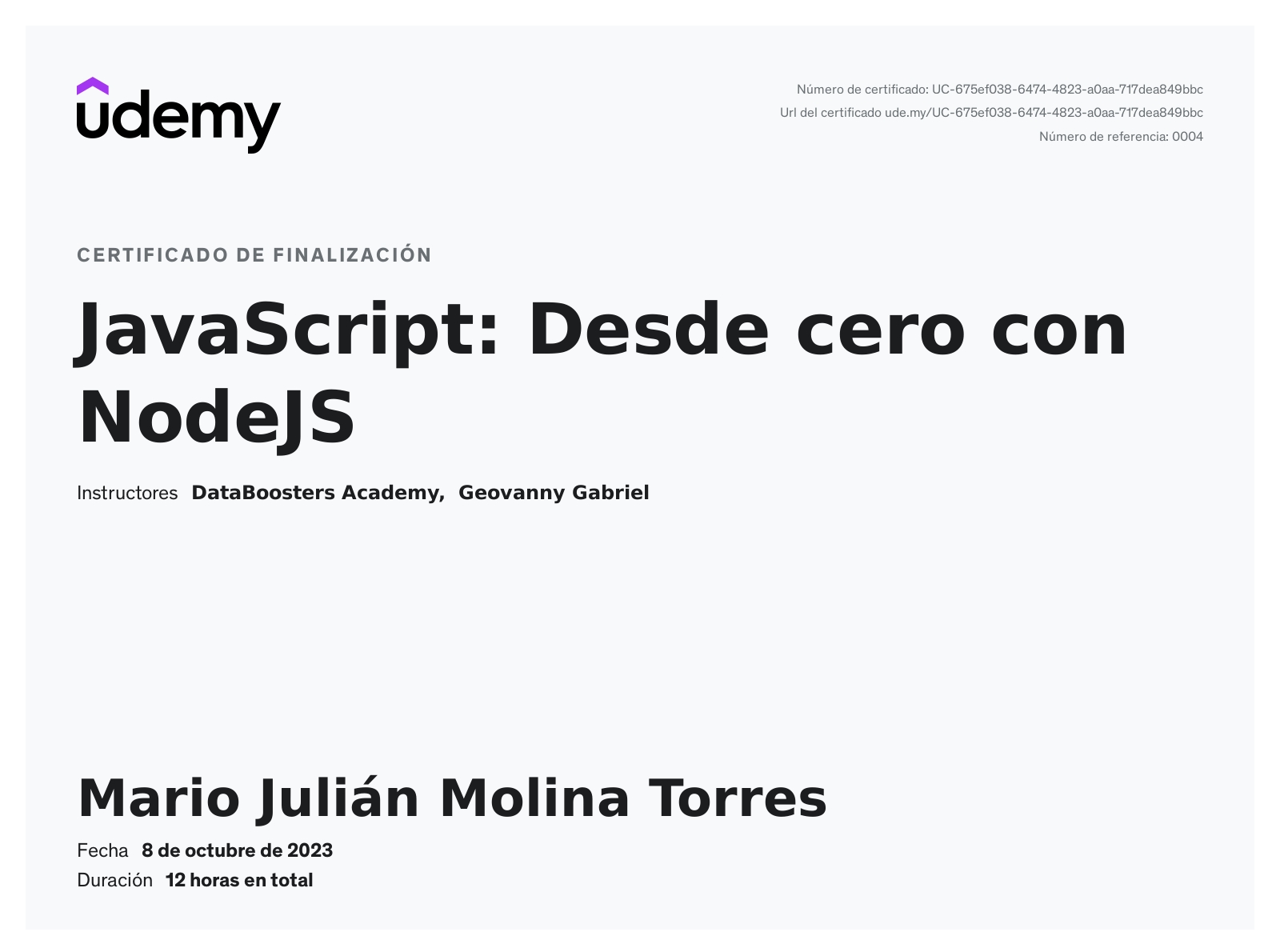 Mario Julián Molina Torres - Fullstack Developer & IT Technician | LinkedIn