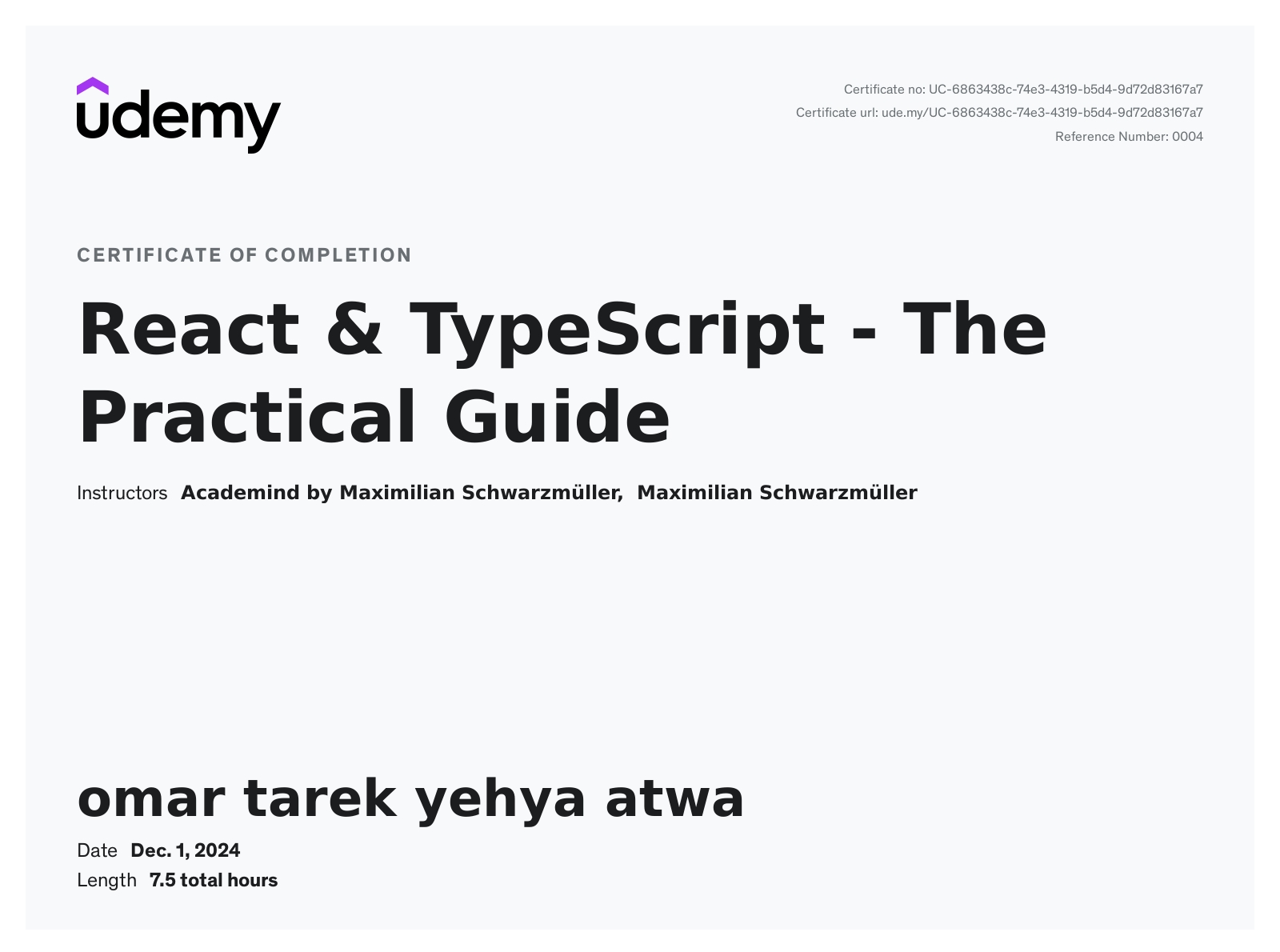 ‏Omar Khalaf‏ - ‏Senior Full Stack Developer | React.js | React Native ...
