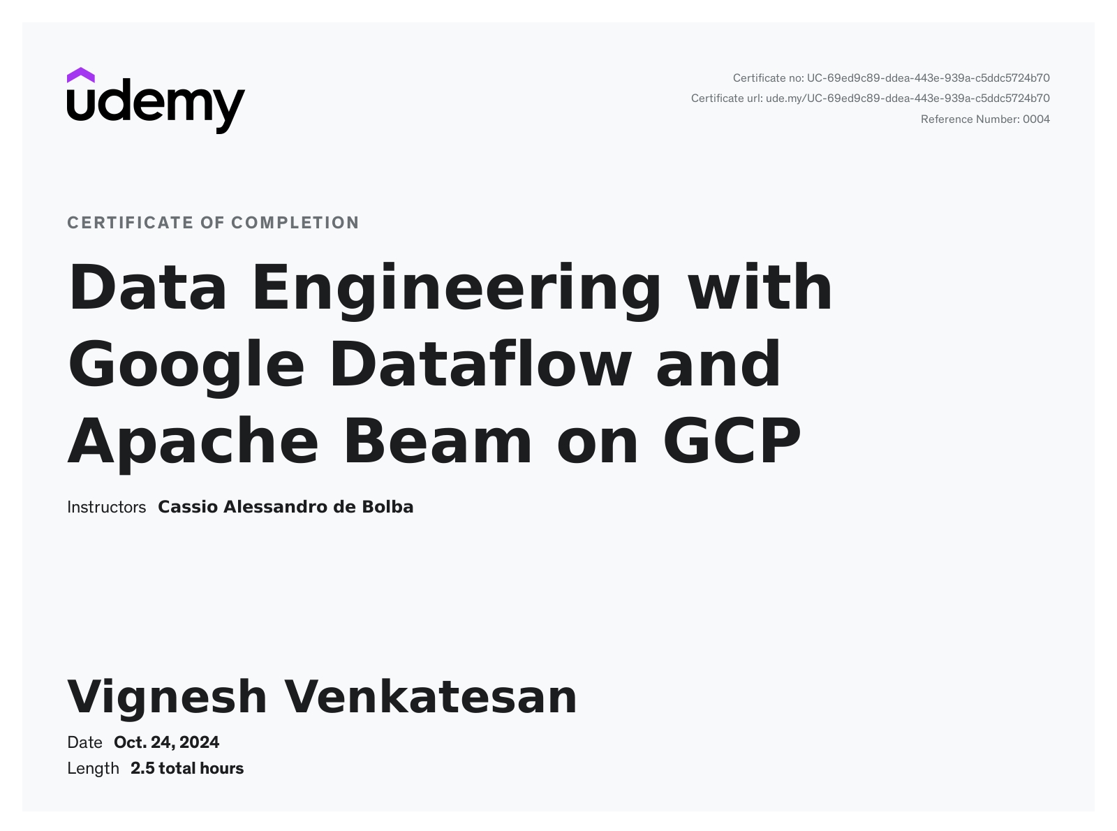 Vignesh Venkatesan - Data Engineer | Bigquery |Data Analyst | Python ...