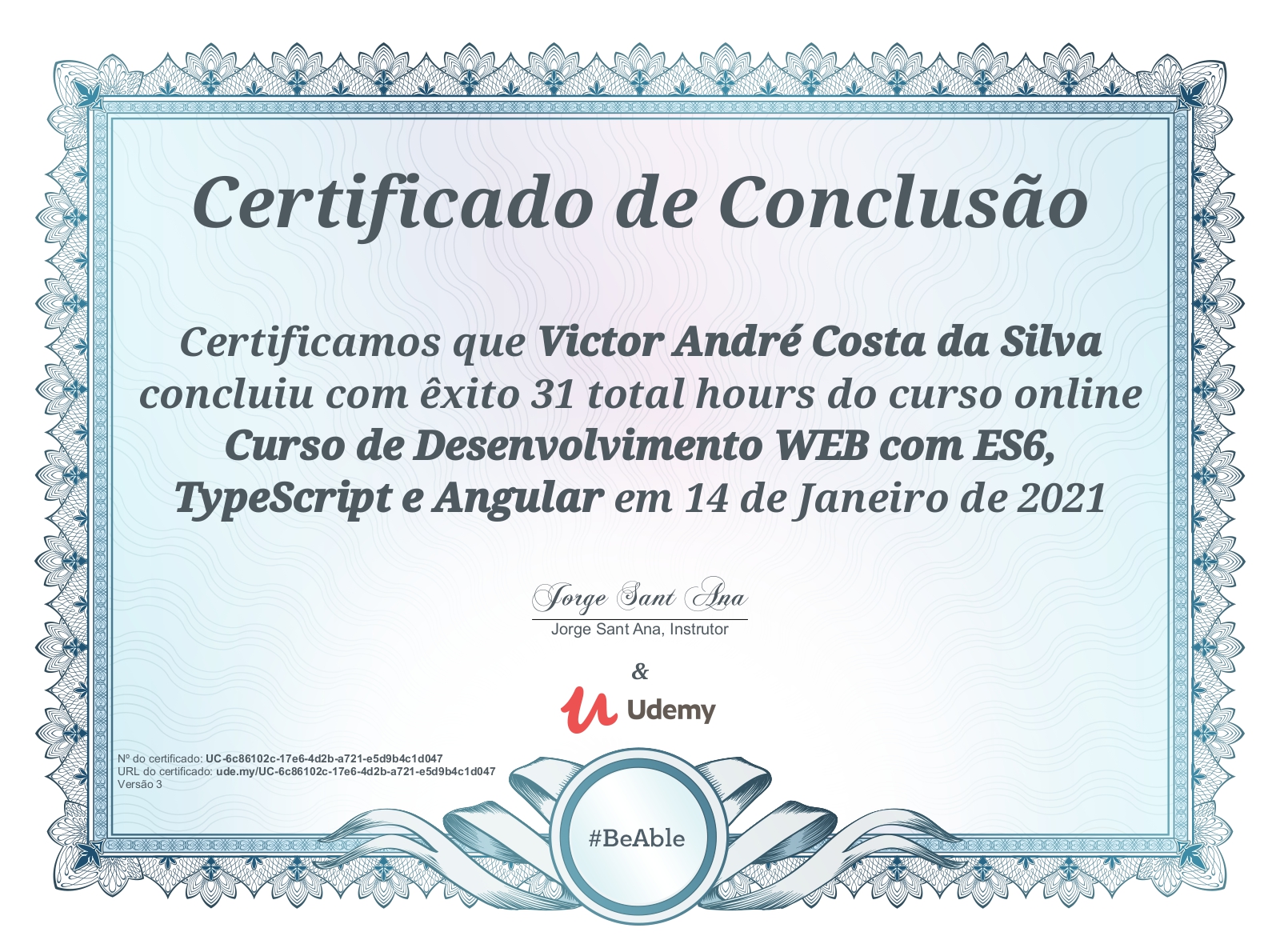 Victor André Costa da Silva - Software Developer | Frontend | Backend ...