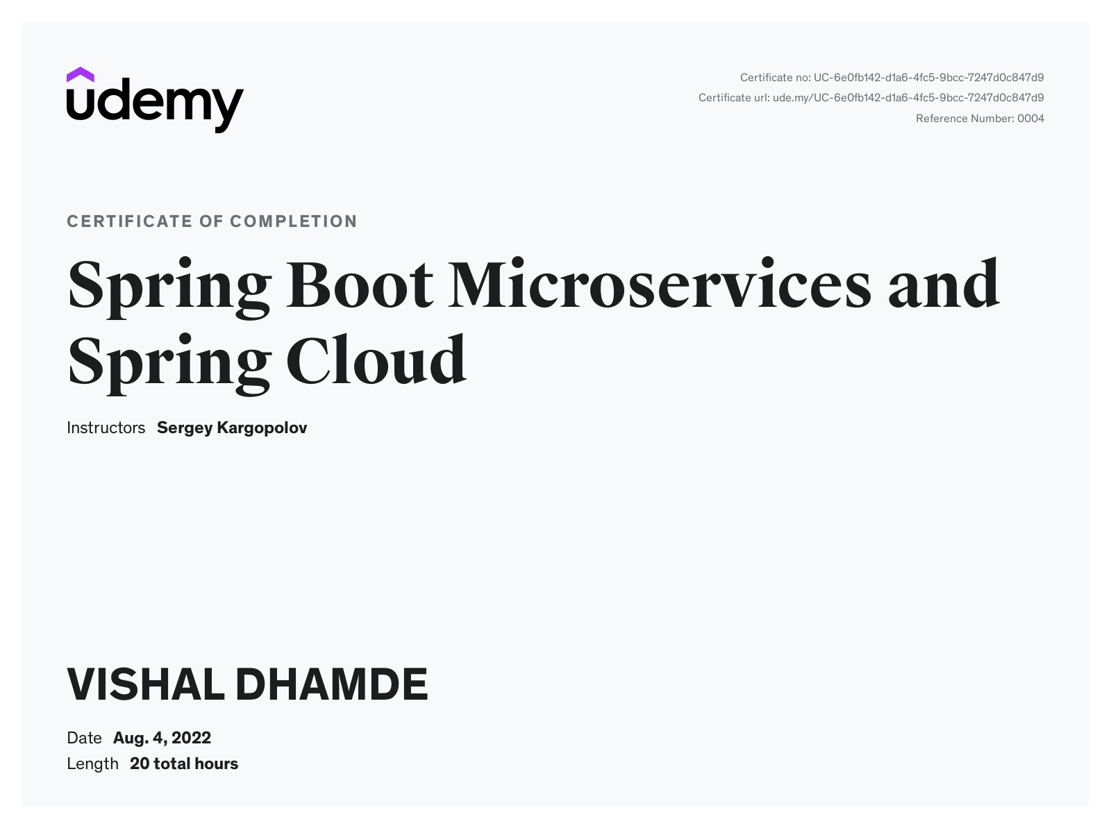 Vishal Dhamde - Tech Lead | Java | Spring Boot | Microservices ...