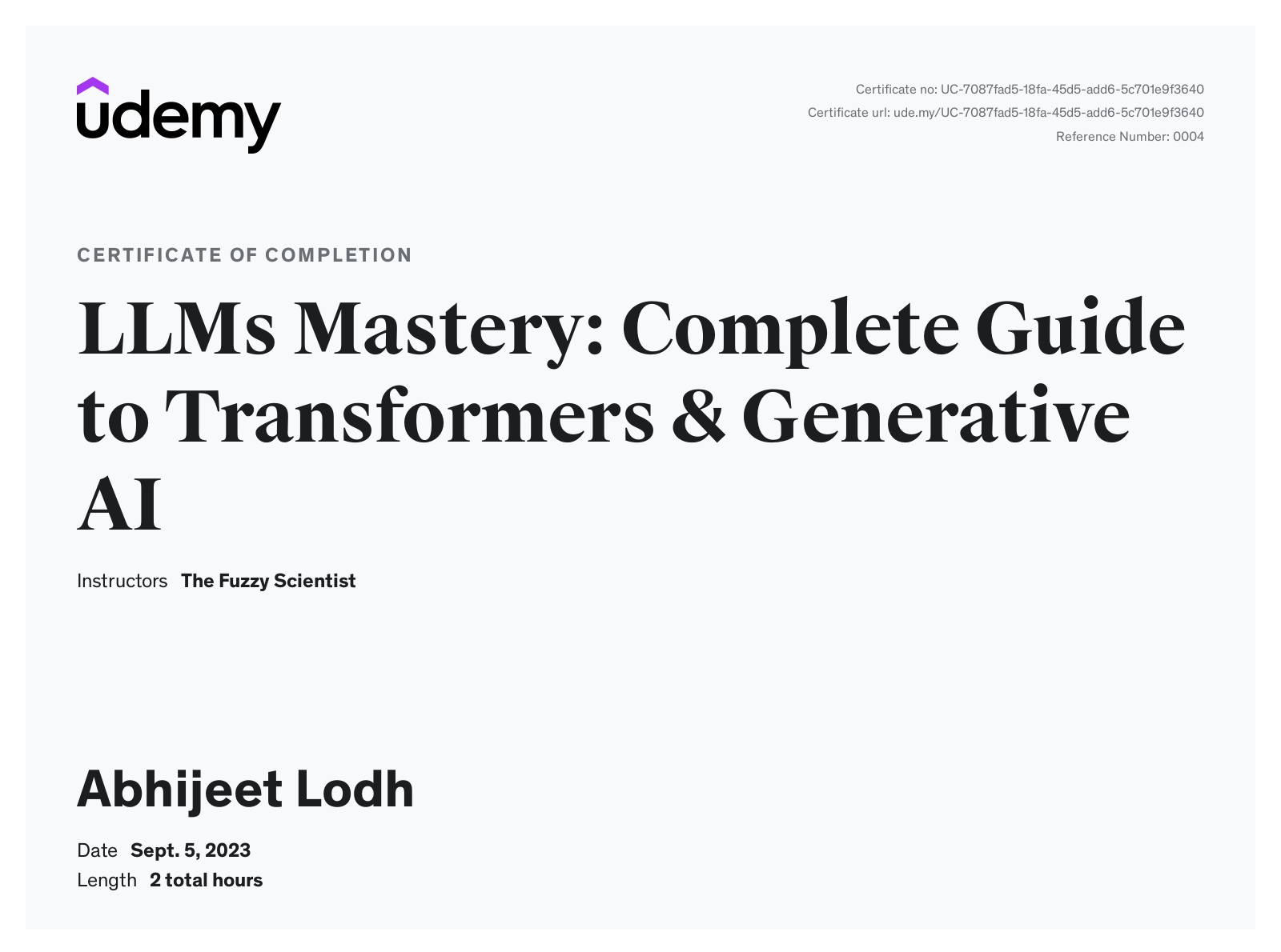 LLMs Mastery