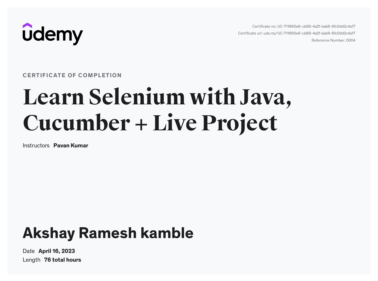Akshay Kamble - Software Test Engineer @Hexure | Ex- Orasi | Manual ...