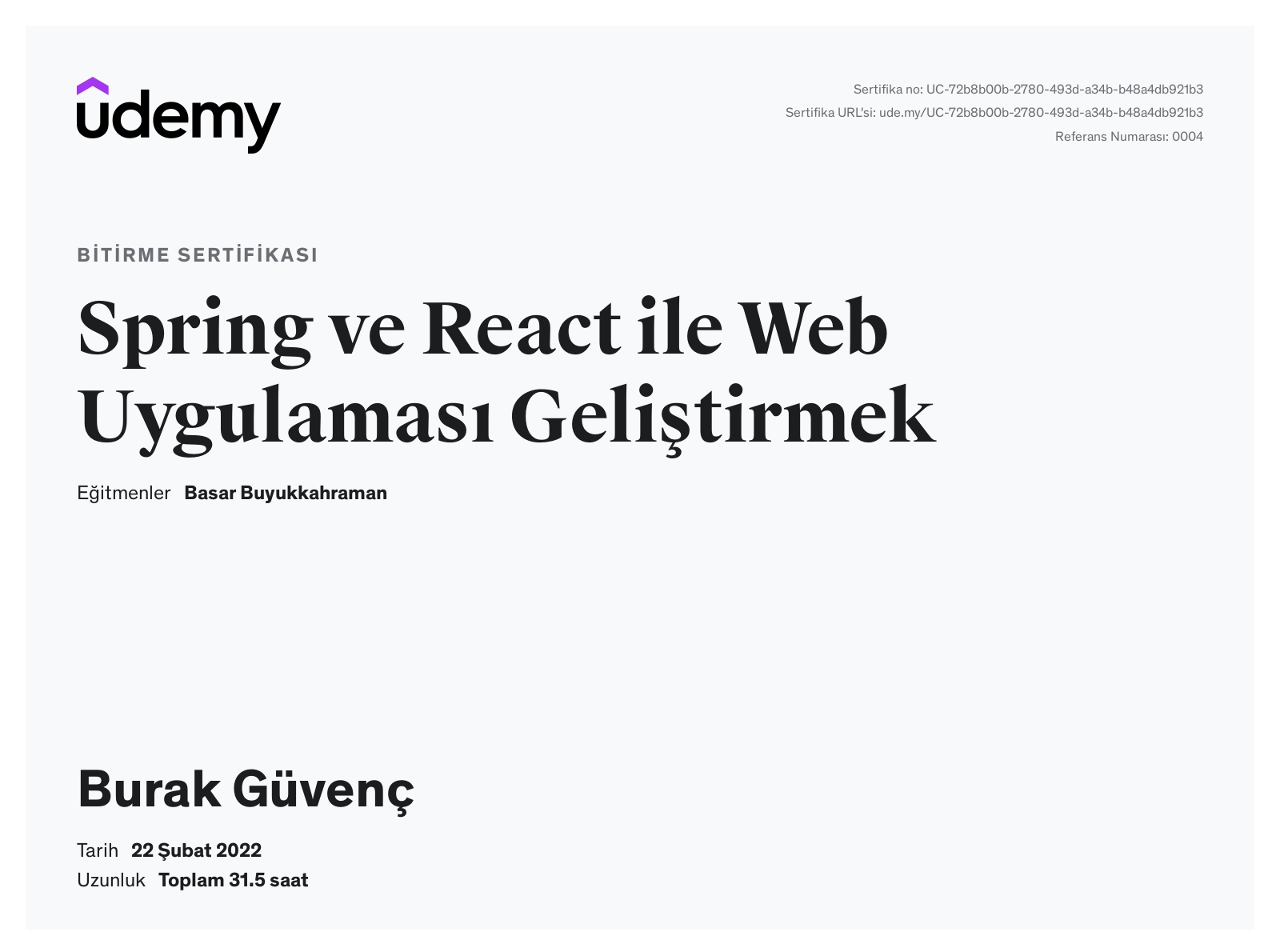 Burak Güvenç - Java Developer / Software Engineer | LinkedIn