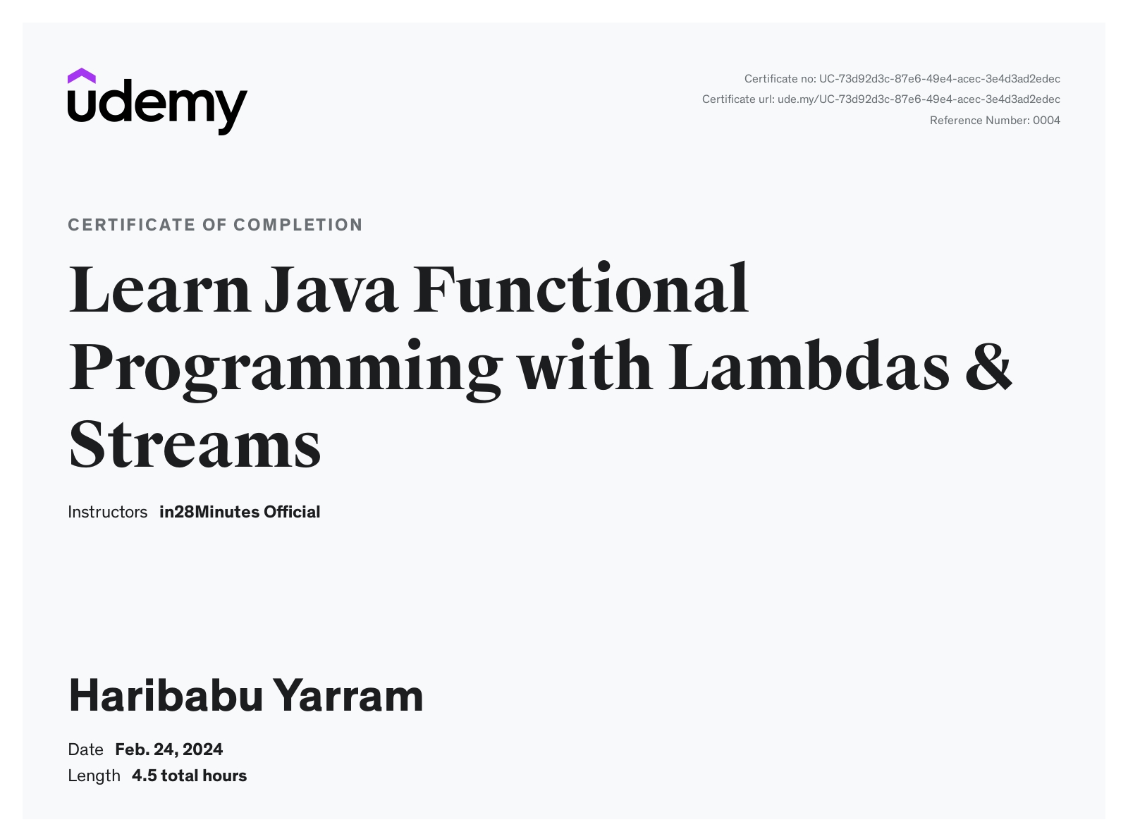 Haribabu Yarram - Senior Java Developer | Expert in Microservice, Kafka ...