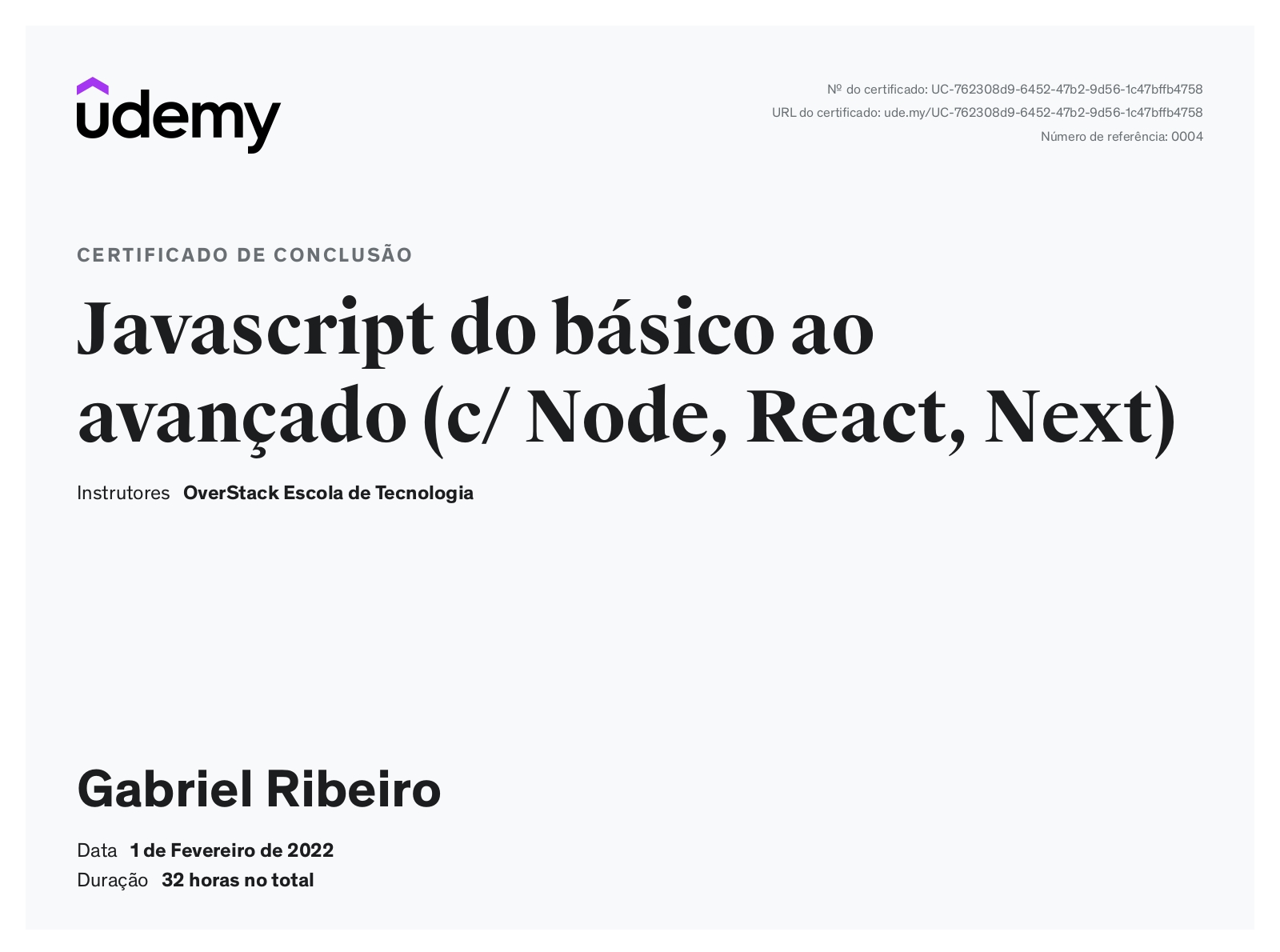 Gabriel Ribeiro - Front-End Developer | React, TypeScript, Tailwind ...