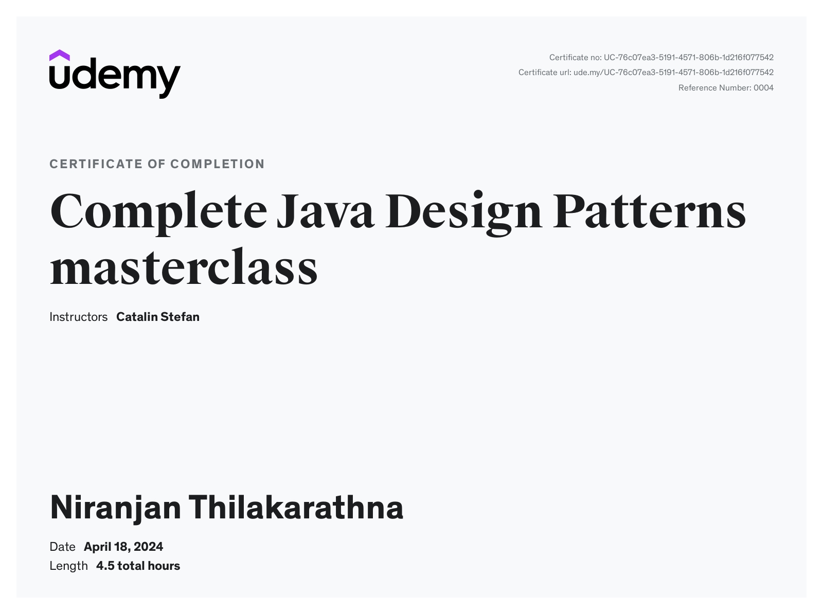 Niranjan Thilakarathna - Java | Spring Boot | Microservices | Angular ...