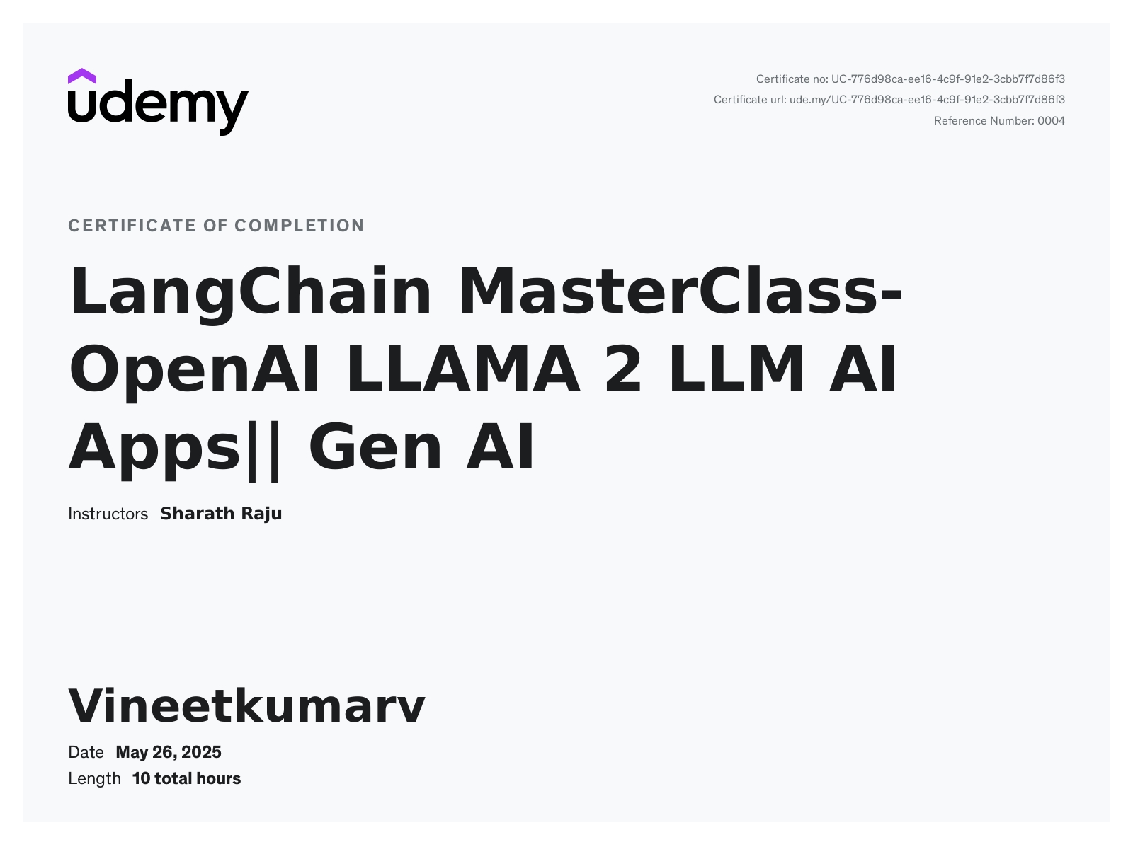 Vineet Kumar Verma - Generative AI Engineer | LinkedIn