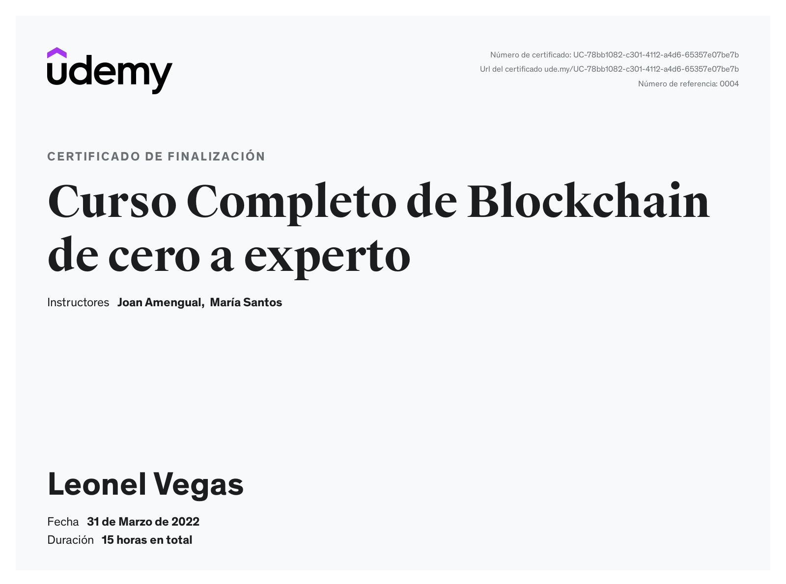 Certificado de Seguridad LeoVegas
