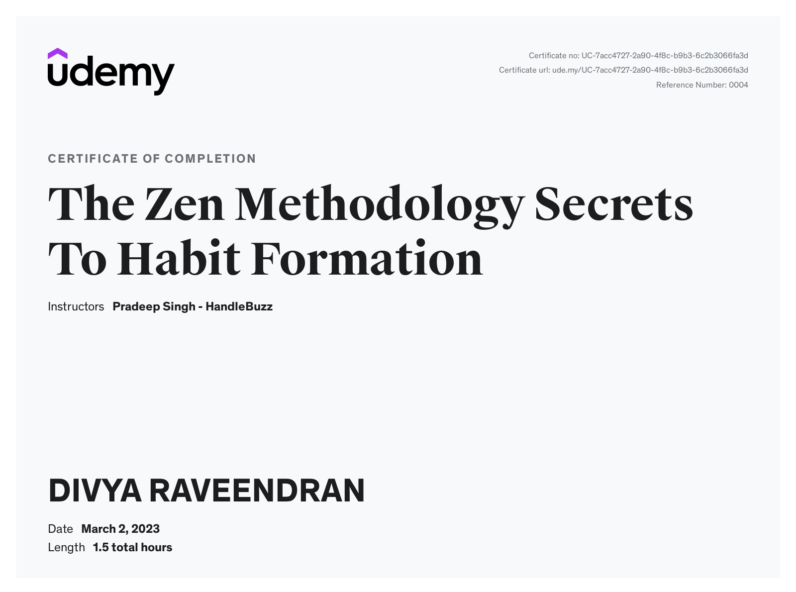 The Zen Methodology Secrets To Habit Formation
