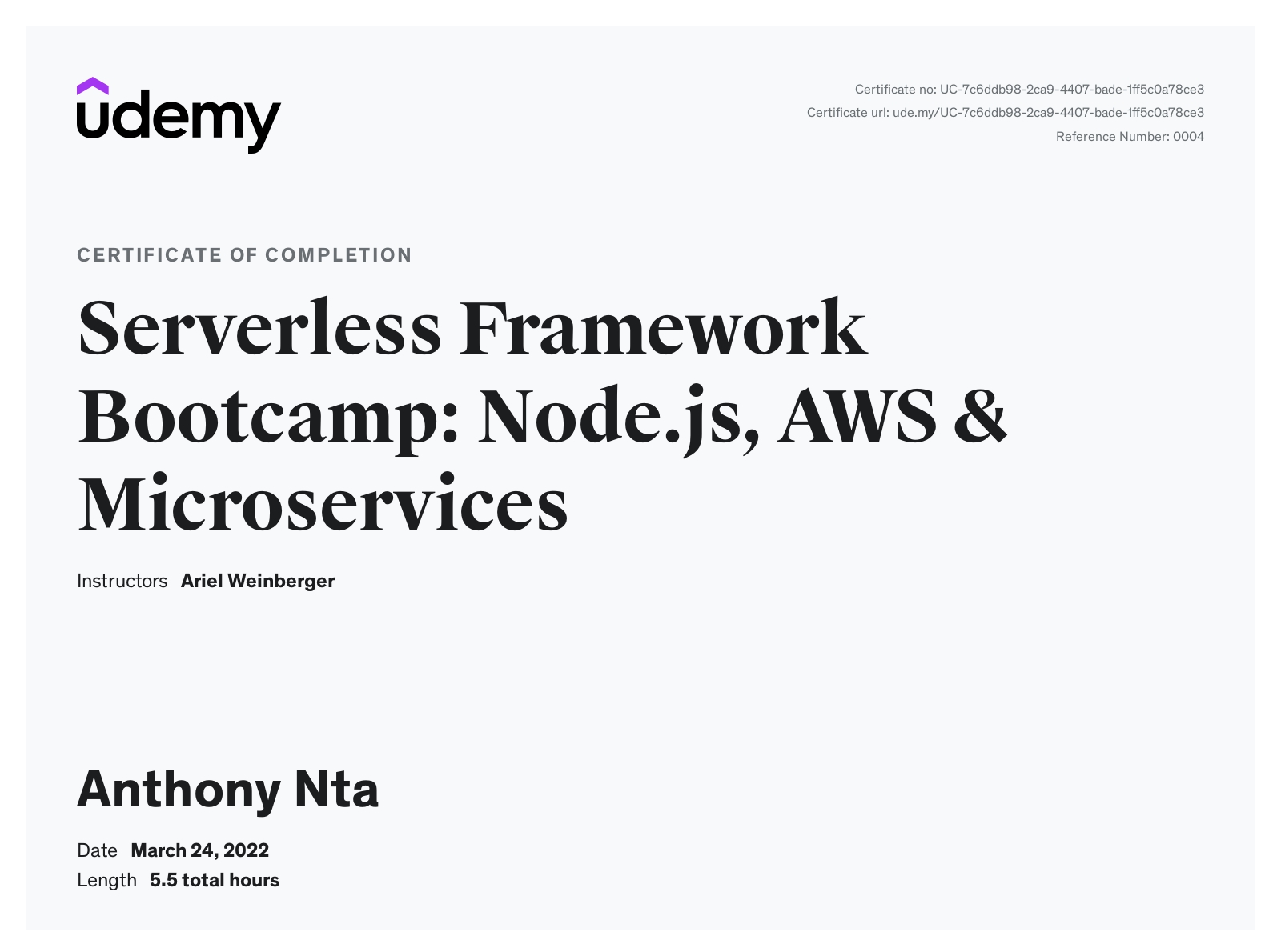 Anthony Nta - Software Developer | LinkedIn
