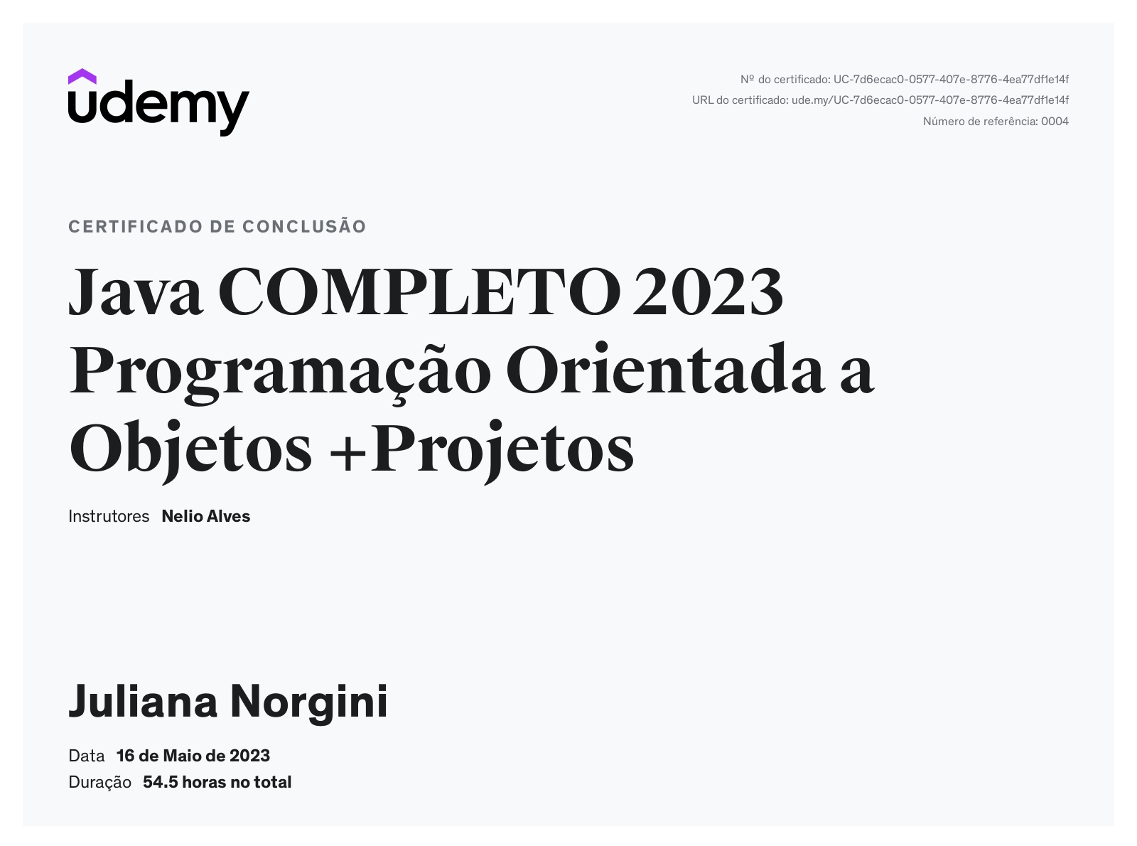 Juliana Norgini - Desenvolvedora de Software | Java | Spring Boot ...