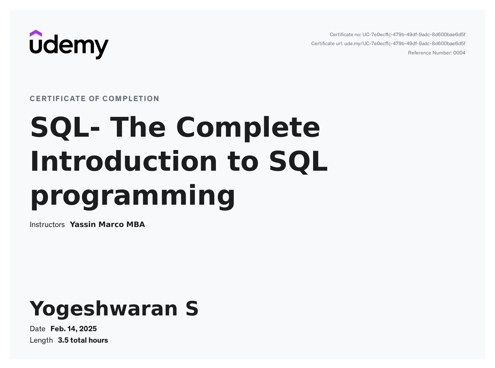 YOGESHWARAN S - Entry-Level Software Developer | Learning Cloud ...