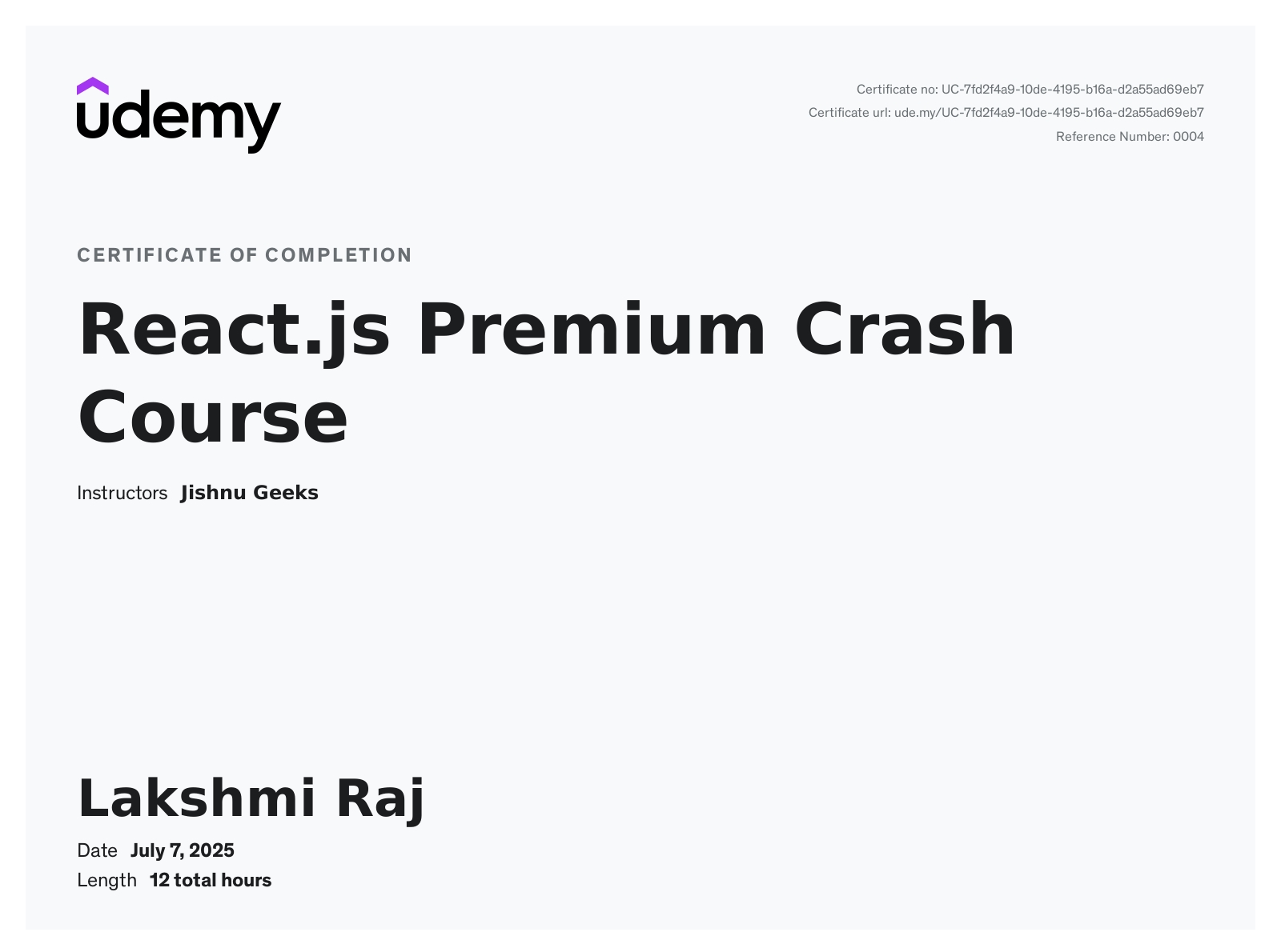 Lakshmi Raj - Full Stack Developer | LinkedIn