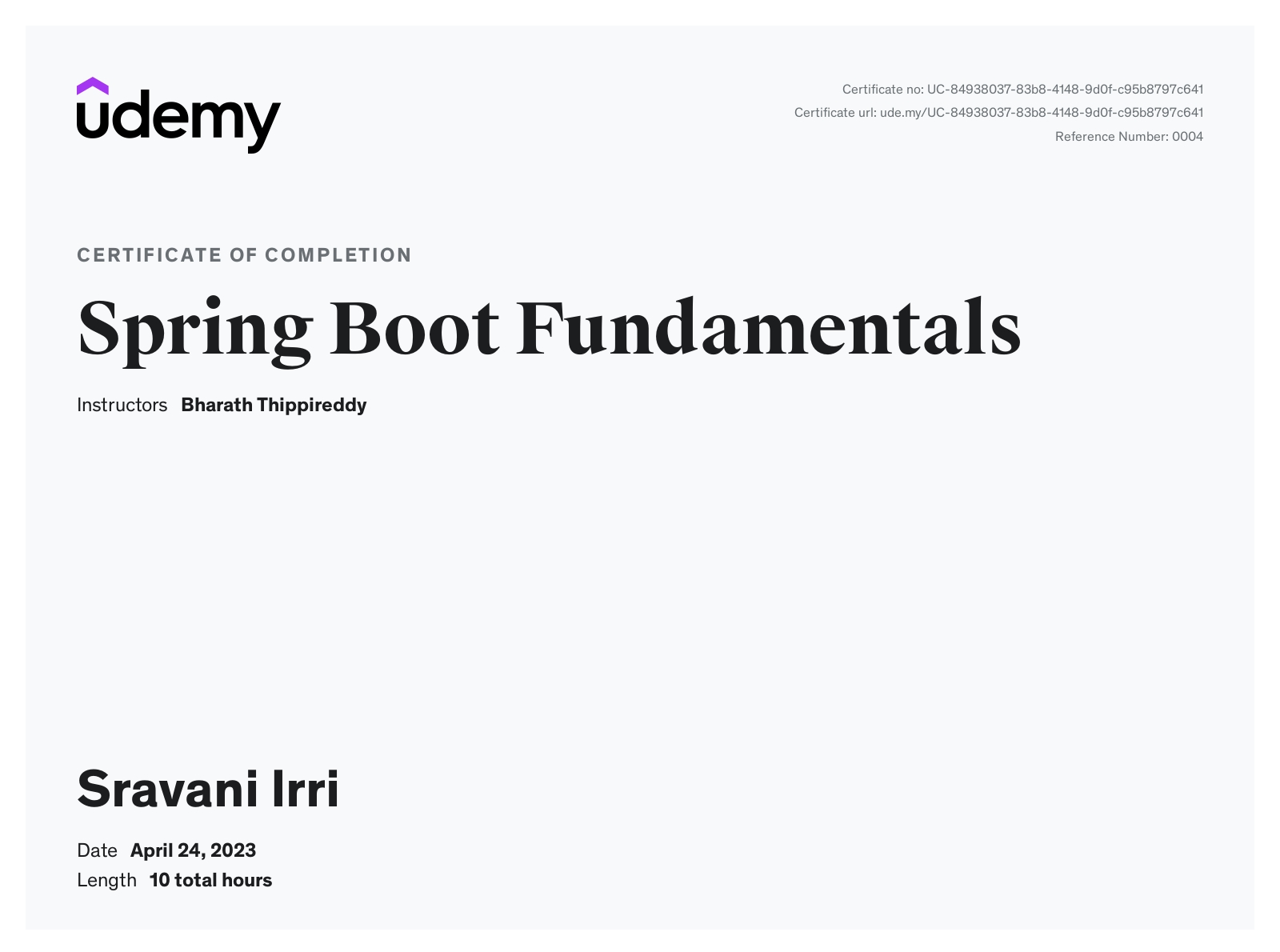 Sravani IrrI - Software Engineer | Java | Spring Boot | REST APIs ...