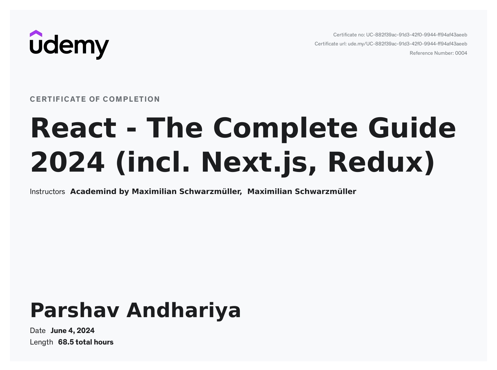 Parshav Andhariya - Node.js Developer @ Webwise Studio | Backend & Full ...