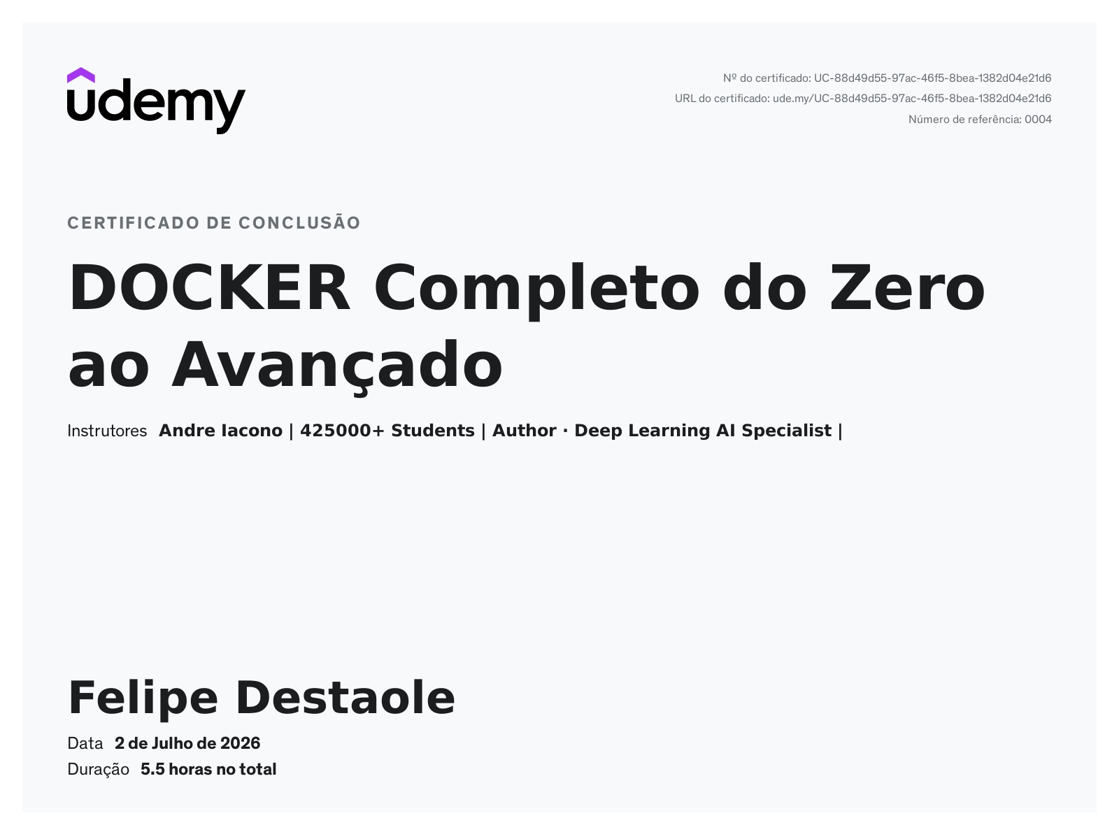 Felipe Destaole - Desenvolvedor fullstack | Python | React | Go | Java ...