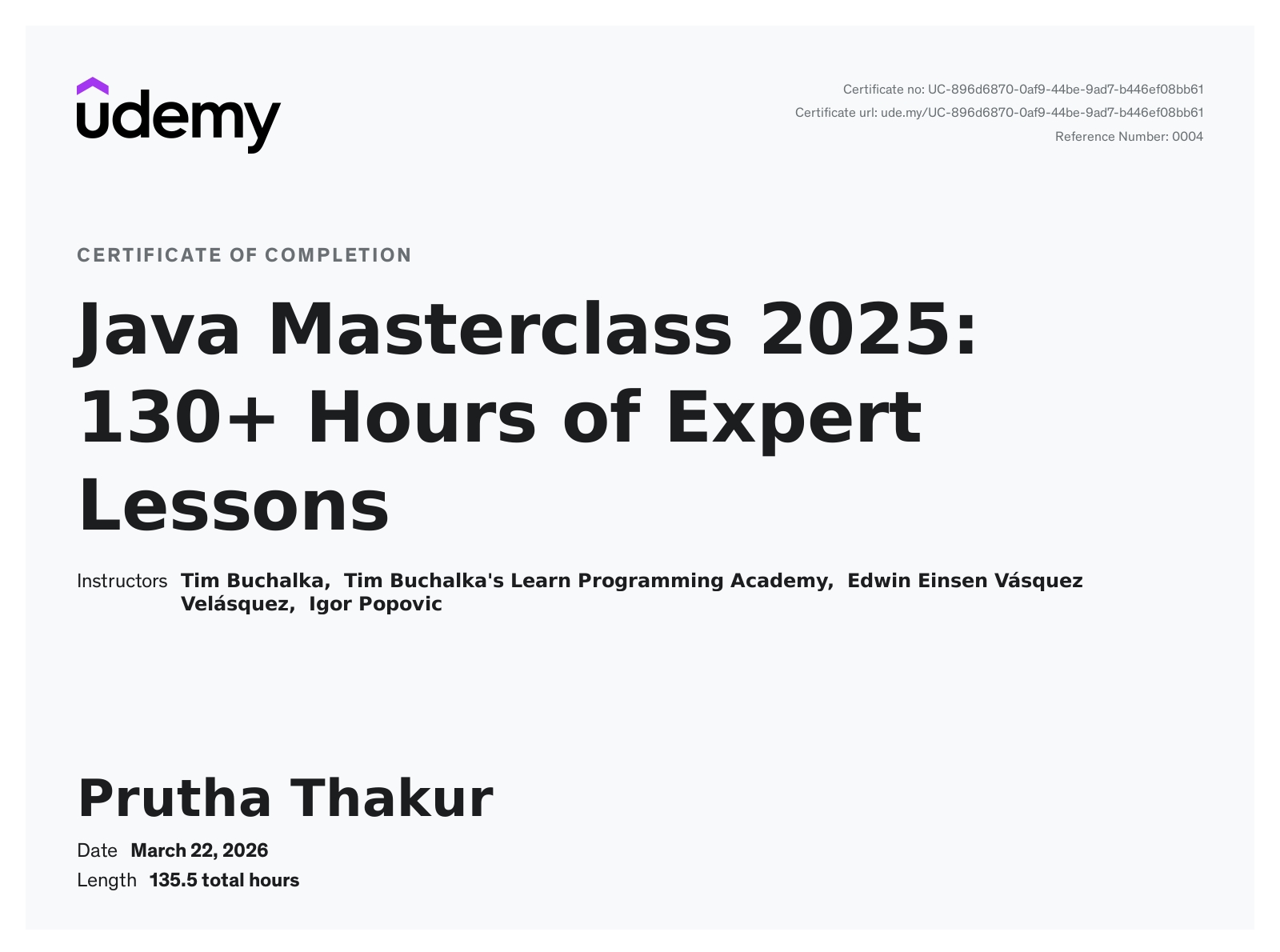 Prutha Thakur - Software Engineer | Full Stack Developer | Java ...