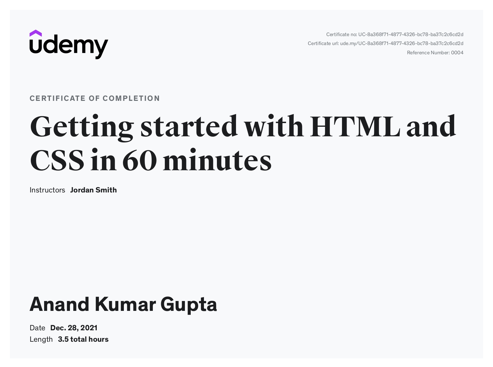 Web Profile | ANAND