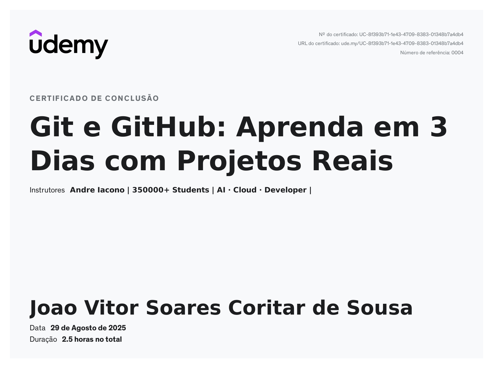 Joao Vitor Coritar - Graduando em Engenharia da Computação | LinkedIn