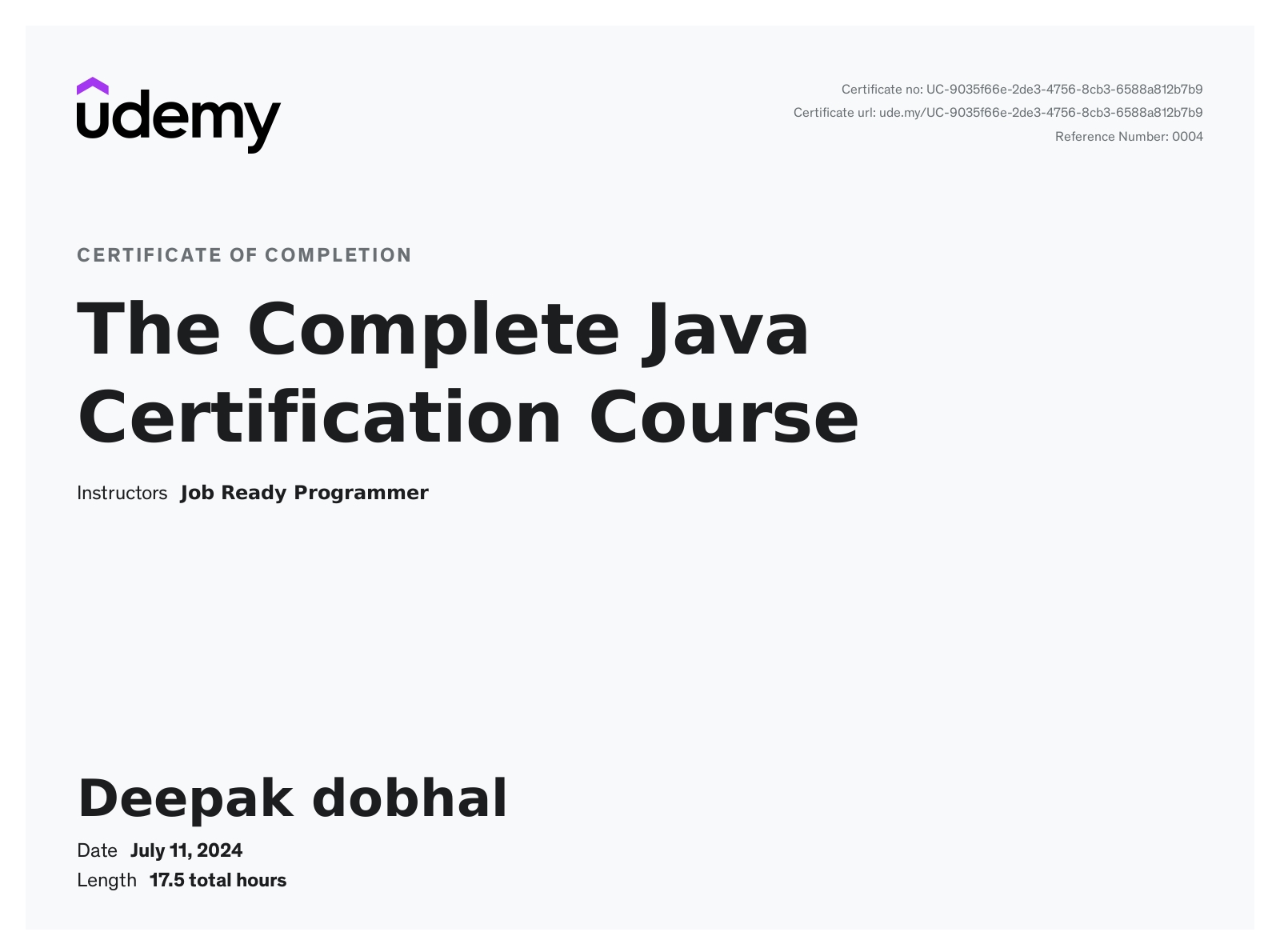 Deepak Dobhal - Java Backend Developer │ Spring Boot & Microservices ...