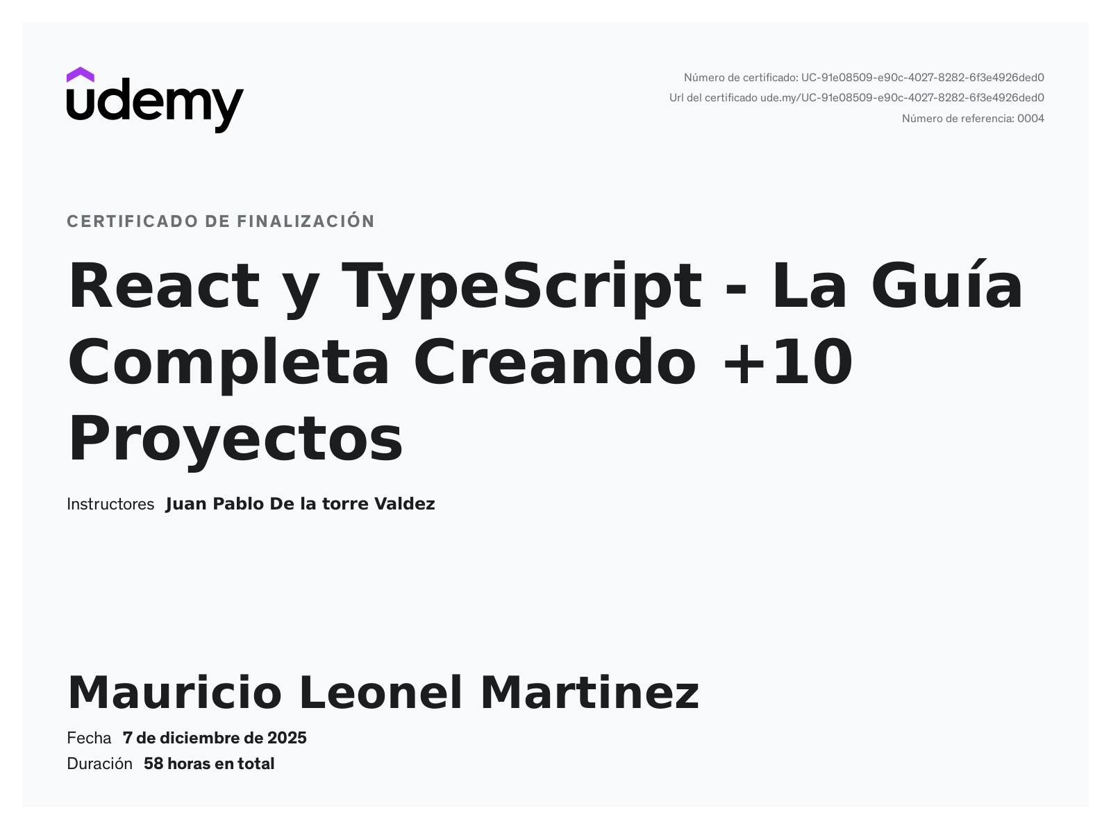 Mauricio Martinez - Desarrollador Full Stack (React + NestJS ...
