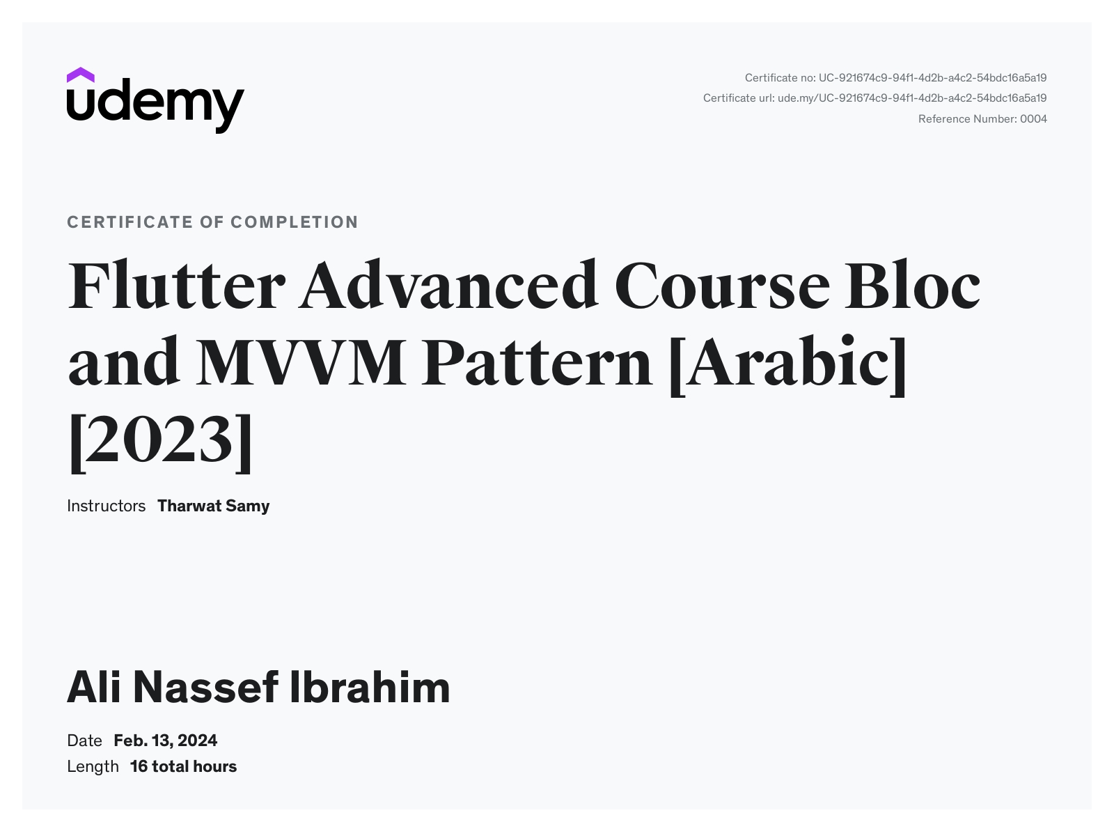 ‏Ali Nassef‏ - ‏Software Engineer | Flutter developer‏ | LinkedIn