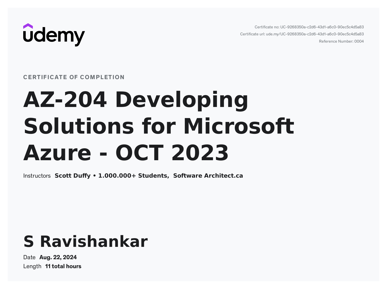 Ravishankar Shanmugam - Senior Azure & .NET Developer | Azure Solutions ...