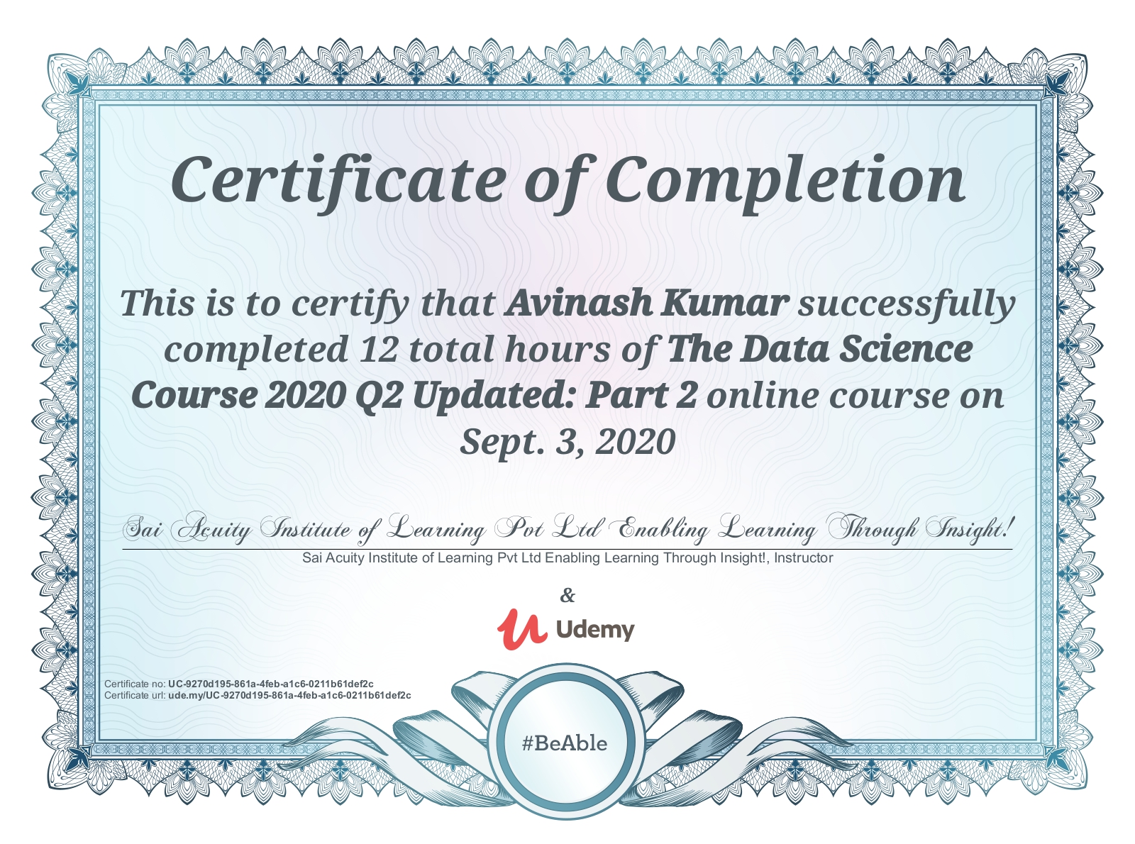 Avinash Kumar - Full Stack AI Developer | Applied Generative AI ...