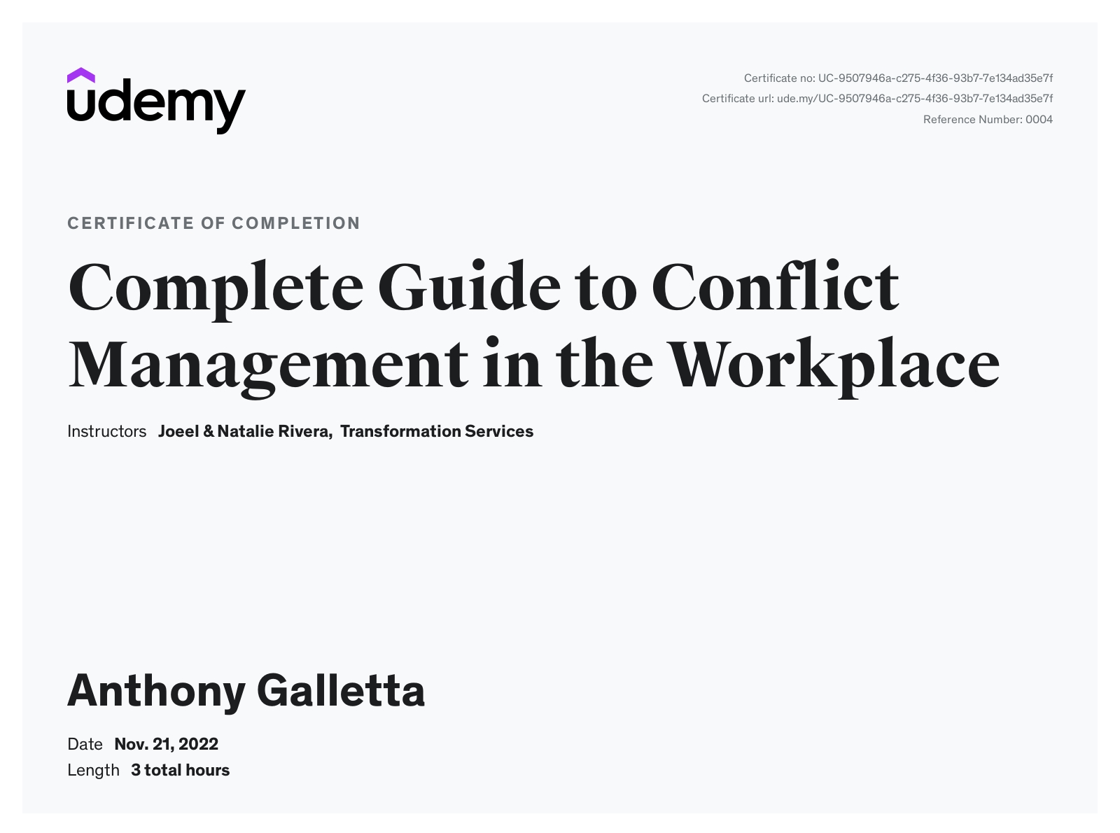 Anthony C. Galletta Jr. - Certified Oracle AI Agent Studio Associate ...