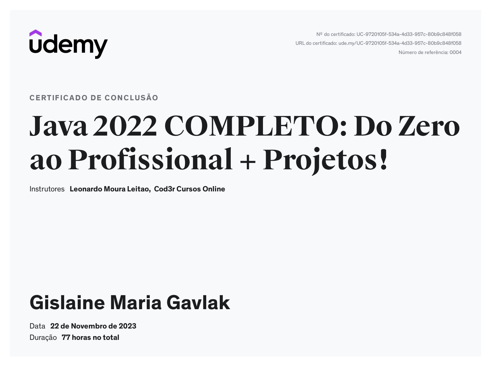 Gislaine Gavlak - Desenvolvedora Backend | Java | Kotlin | Spring Boot ...
