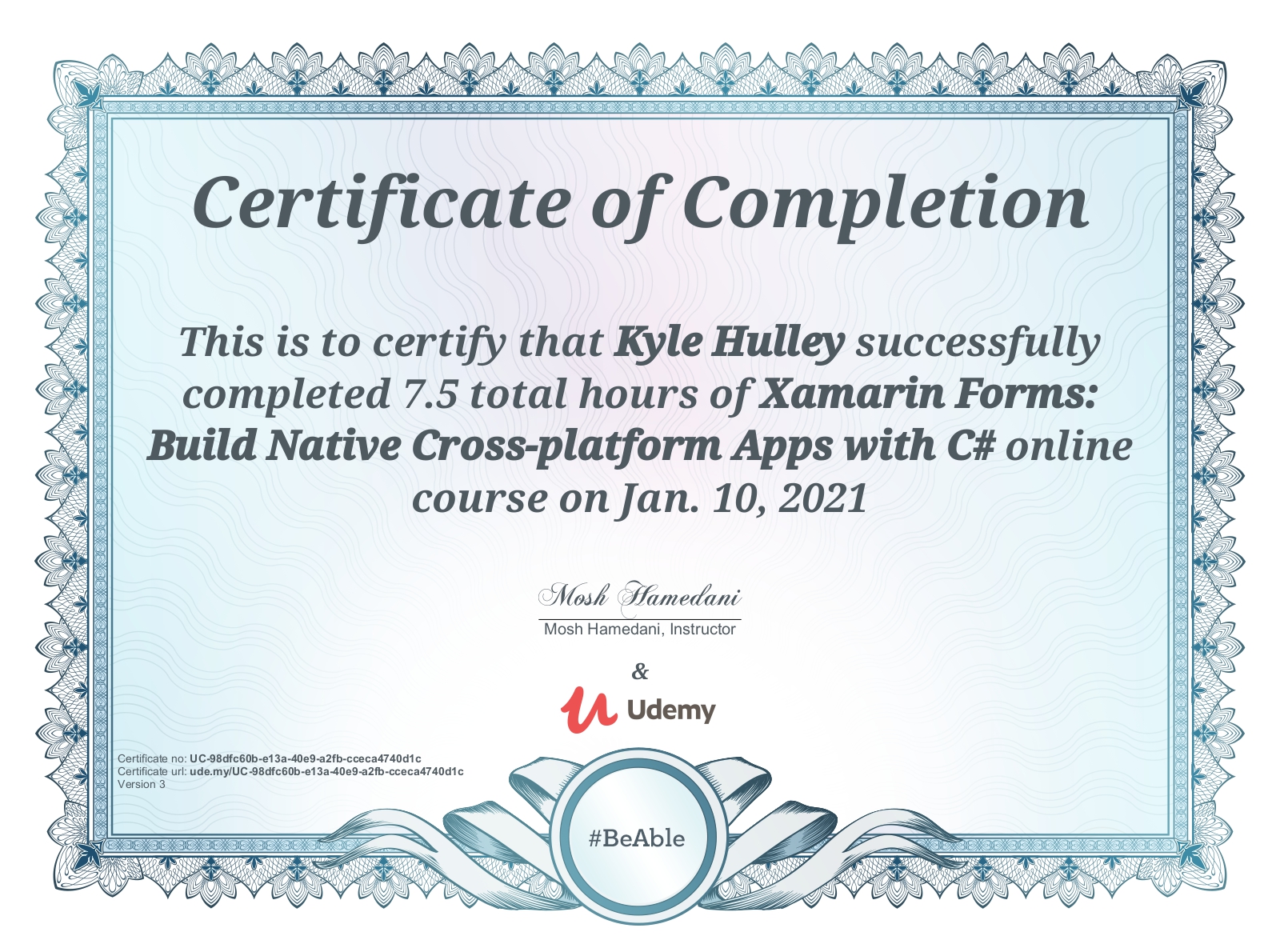Kyle H - Software Developer | Xamarin | .Net Maui | C# | .NET | Python ...