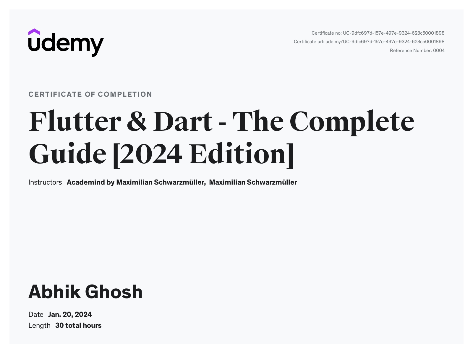 Flutter and Dart Fundamentals