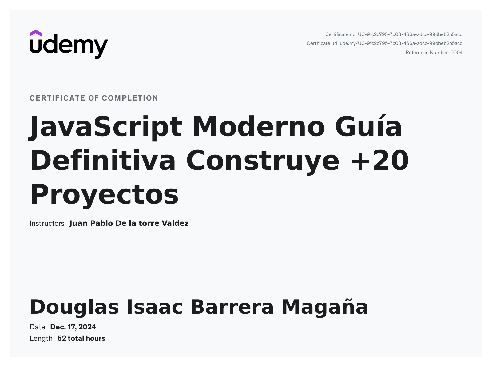 Douglas Barrera - Software Engineer | JavaScript | React | SQL ...