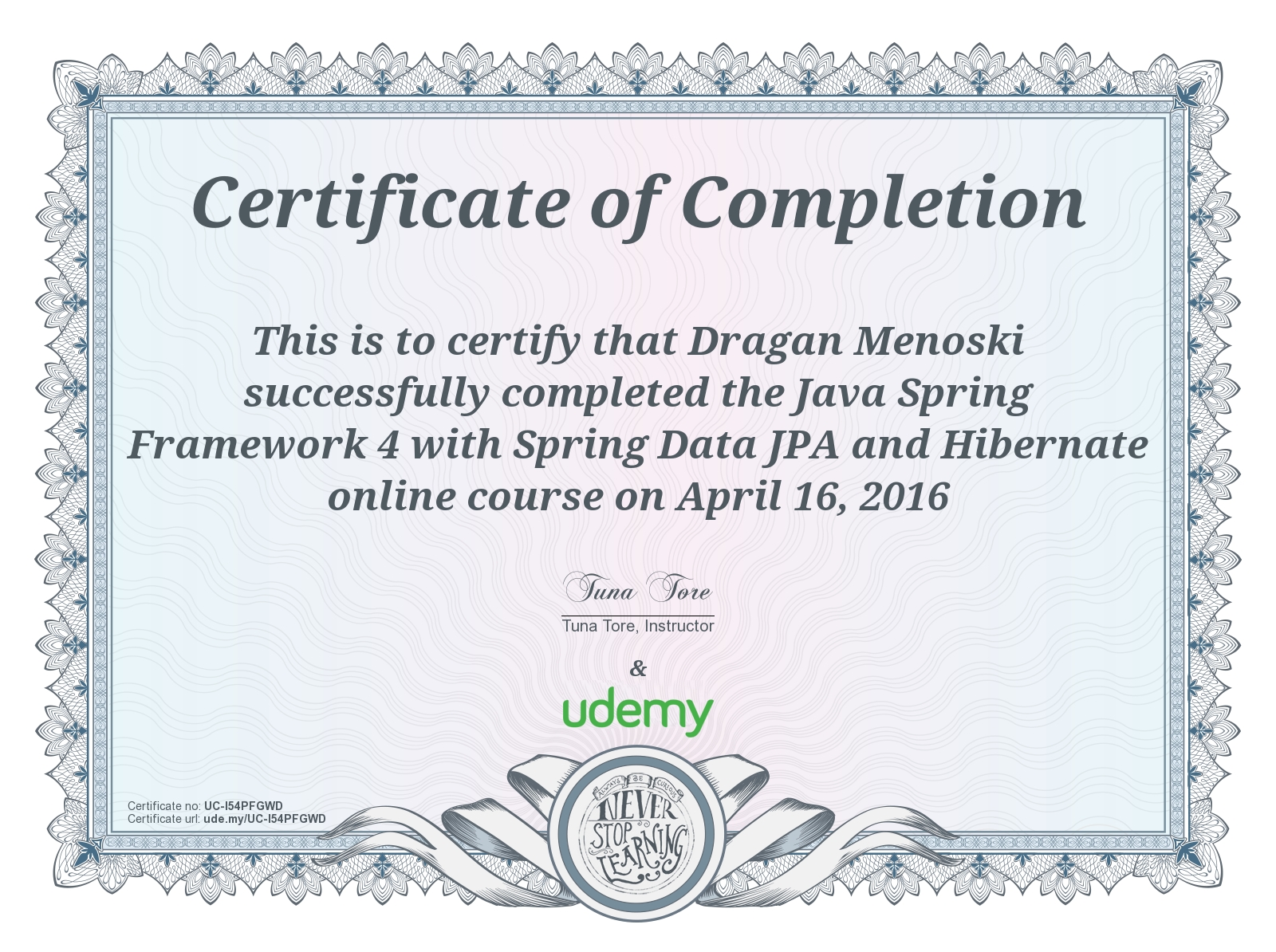 Dragan Menoski - Software engineer, Java application developer at ...