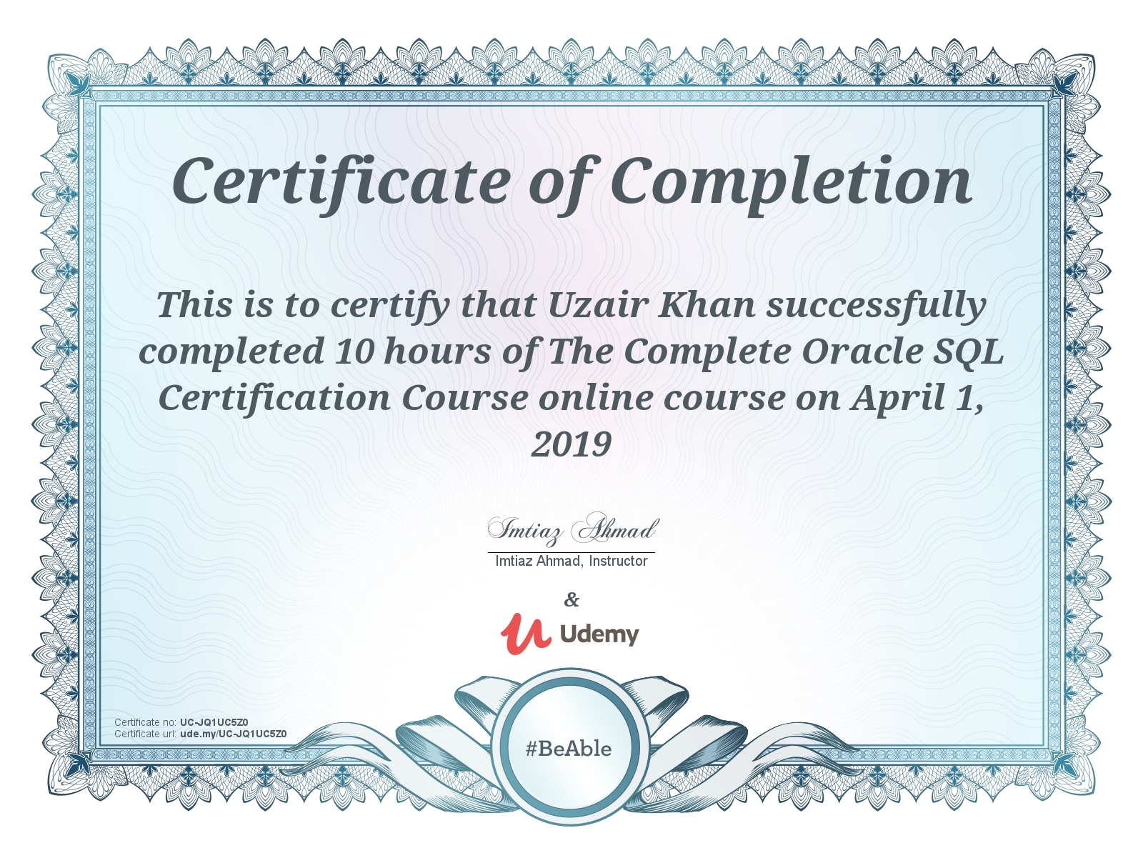 Uzair Khan - Researcher at National Center of Artificial Intelligence ...