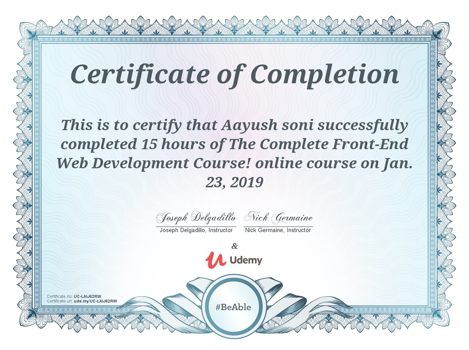 The Complete Front-End Web Development Course
