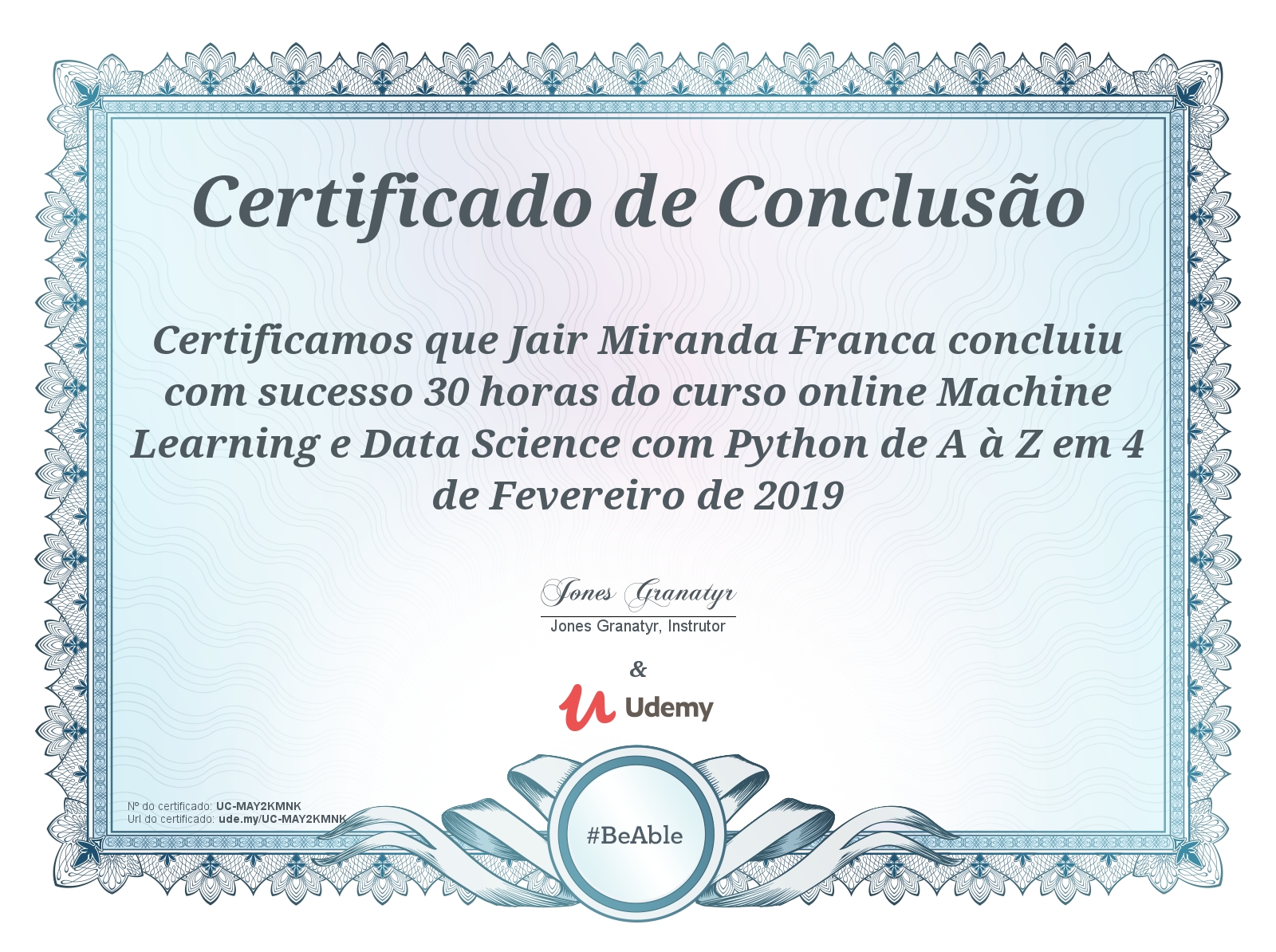 Stream Deep Learning Jair Franca - Software Engineer | Machine Learning | MlOps | Data ...