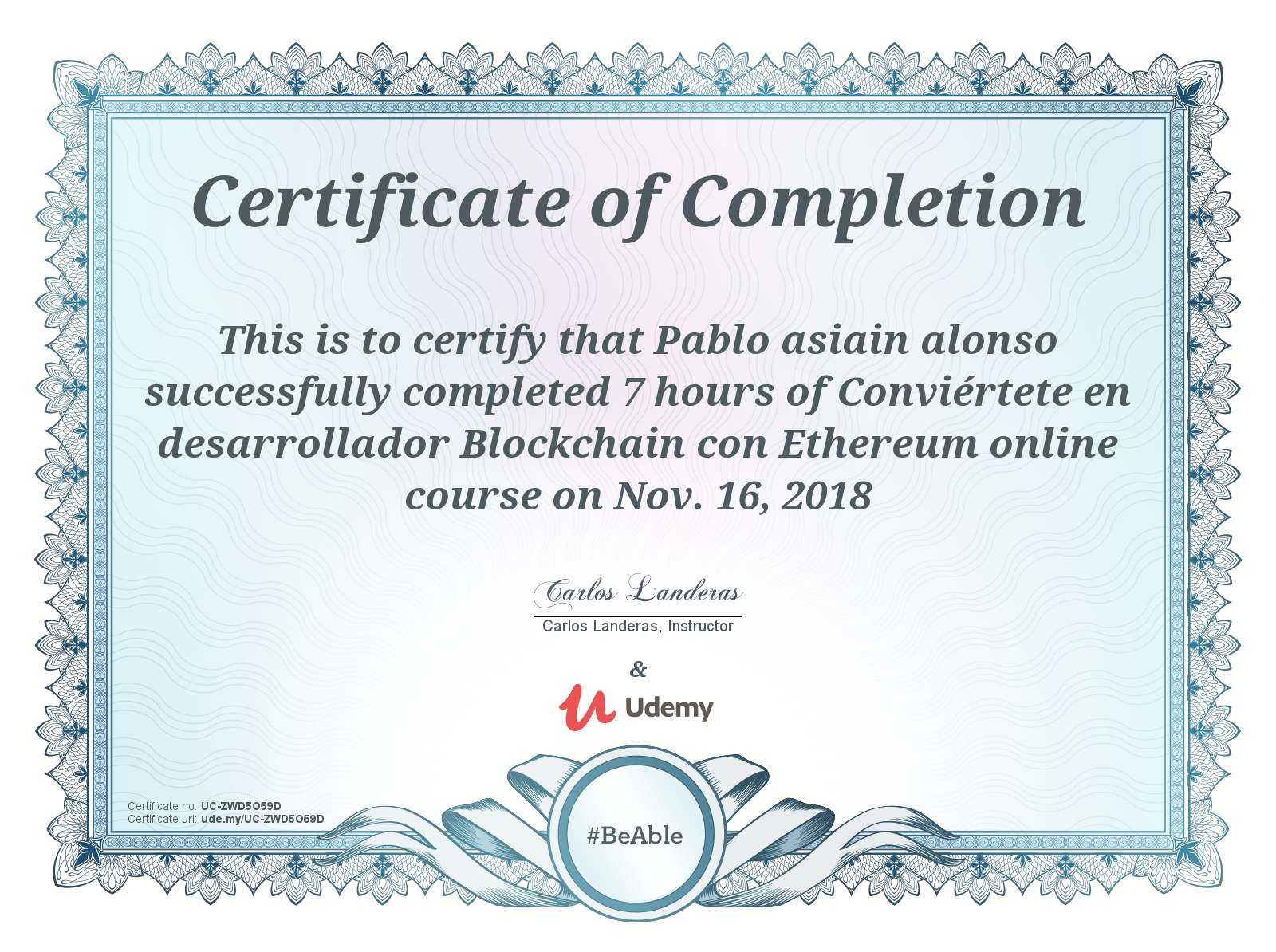 Pablo Asiain Alonso – Basel, Basel, Schweiz | Berufliches Profil | LinkedIn