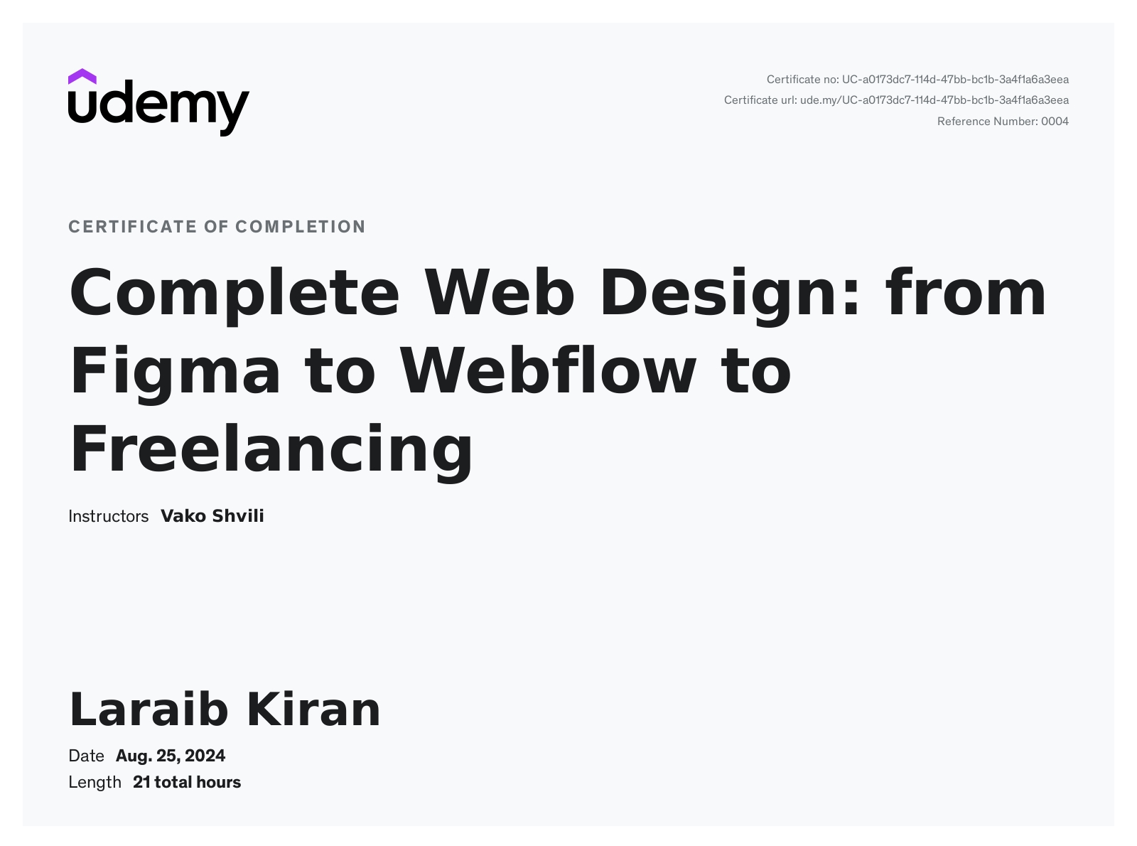 Laraib Kiran - UI UX Designer | Figma Expert | Software Engineer | LinkedIn
