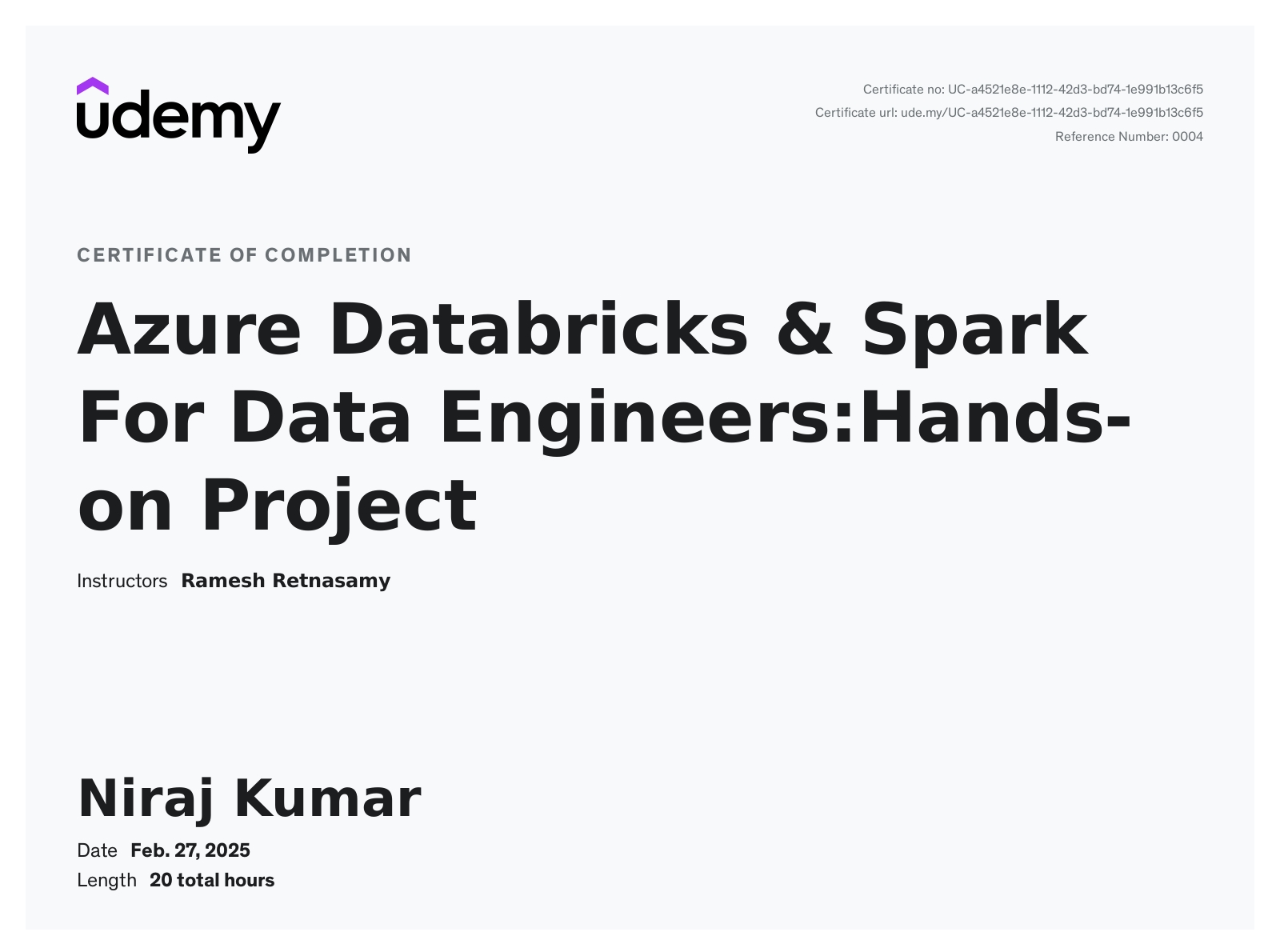 Niraj Kumar - Senior Specialist - Software Engineering | Gen AI | .Net ...