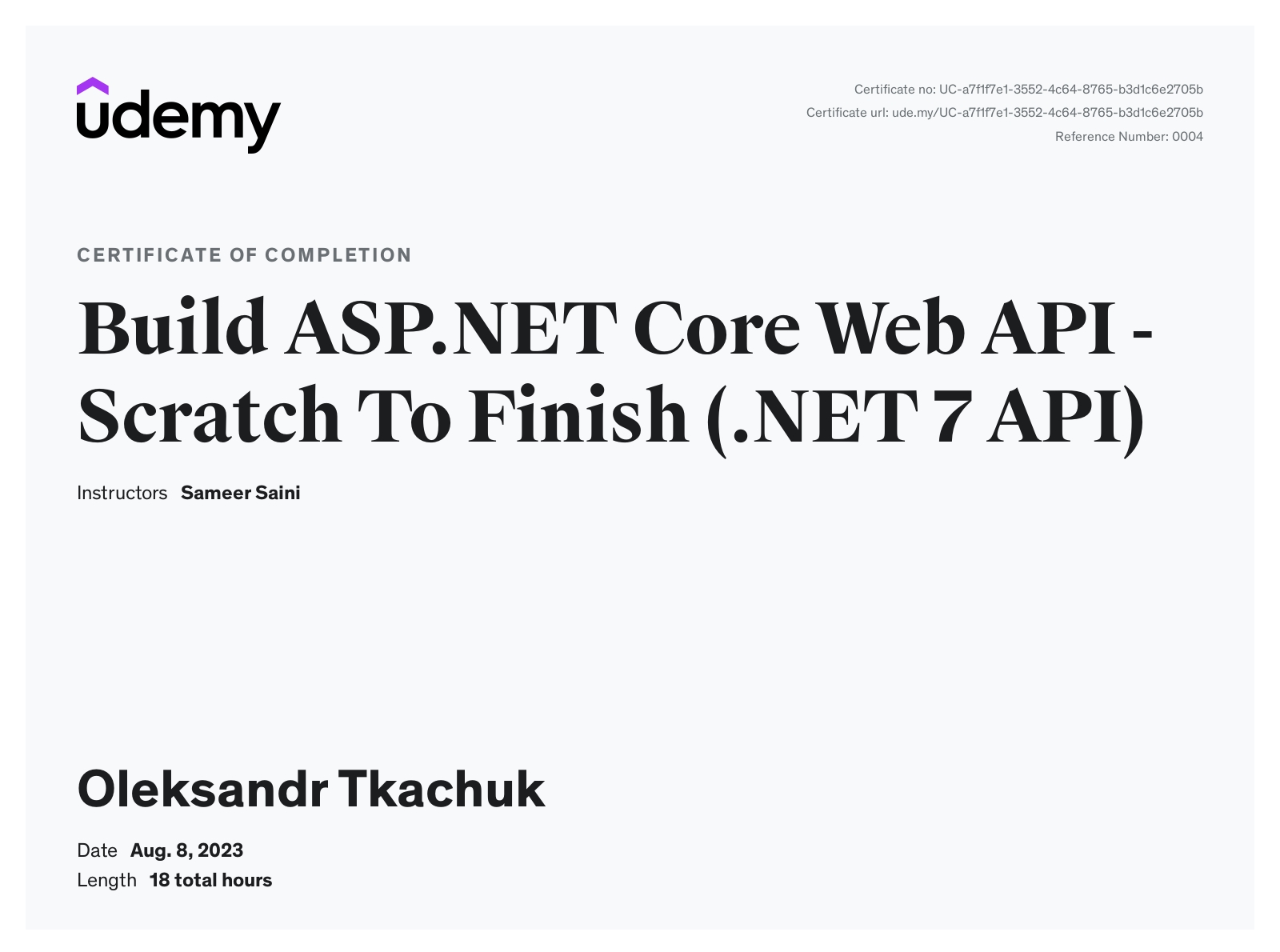 Oleksandr Tkachuk – Senior Frontend Developer with Backend experience ...
