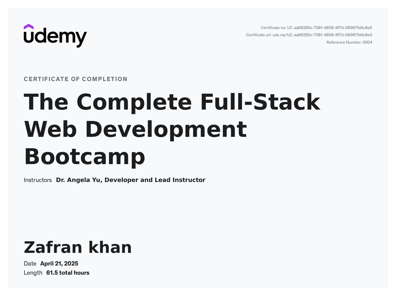 Zafran Khan - Software Development Engineer II @Baofeng | Full Stack ...