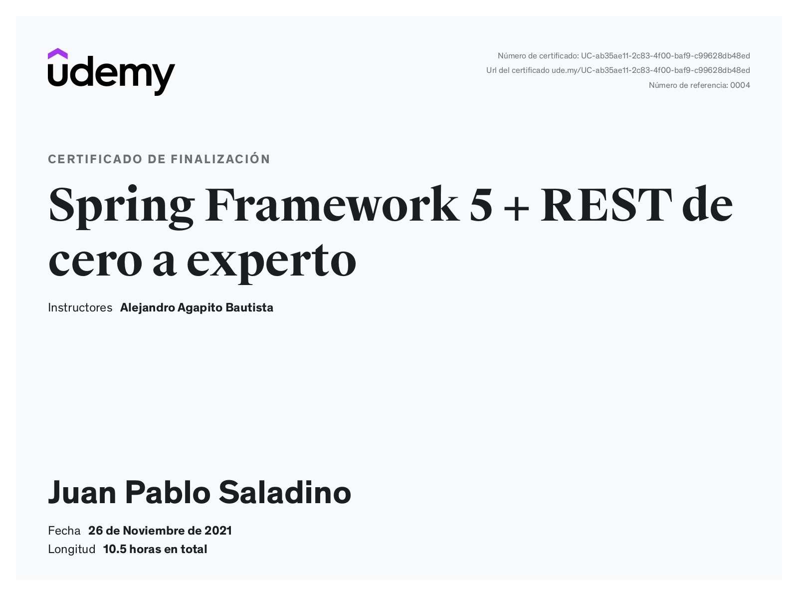 Juan Pablo Saladino - Full Stack Developer en Softtek | LinkedIn
